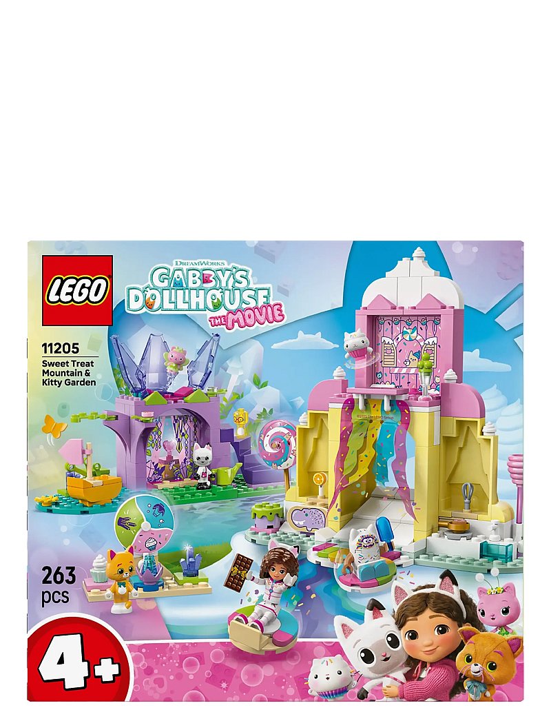 LEGO - Gabby’s Dollhouse Sweet Treat Mountain & Kitty Garden Pretend Play 11205 - lego gabby's dollhouse - multi - 2