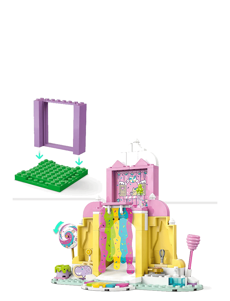 LEGO - Gabby’s Dollhouse Sweet Treat Mountain & Kitty Garden Pretend Play 11205 - lego gabby's dollhouse - multi - 4