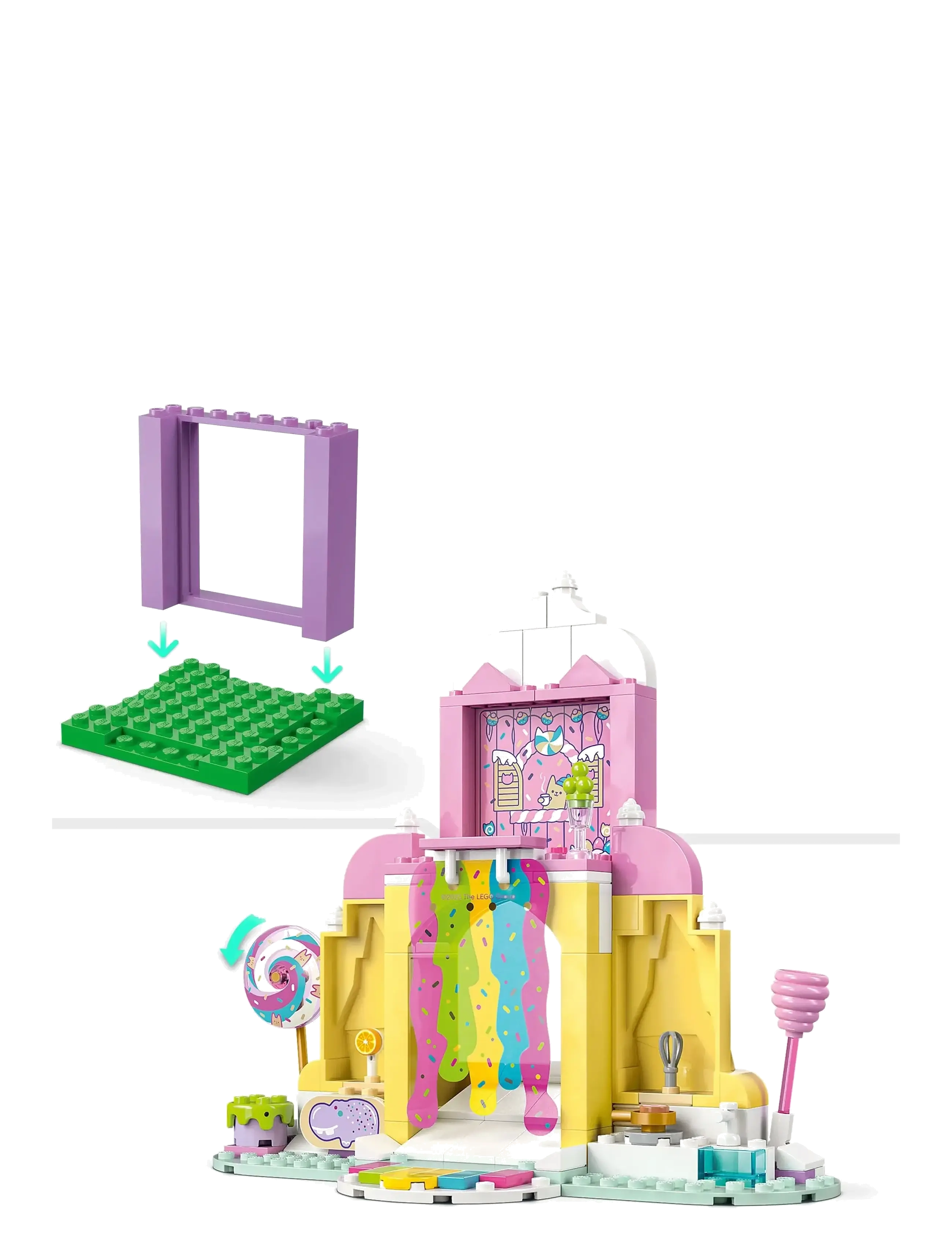 LEGO - Gabby’s Dollhouse Sweet Treat Mountain & Kitty Garden Pretend Play 11205 - geburtstagsgeschenke - multi - 4