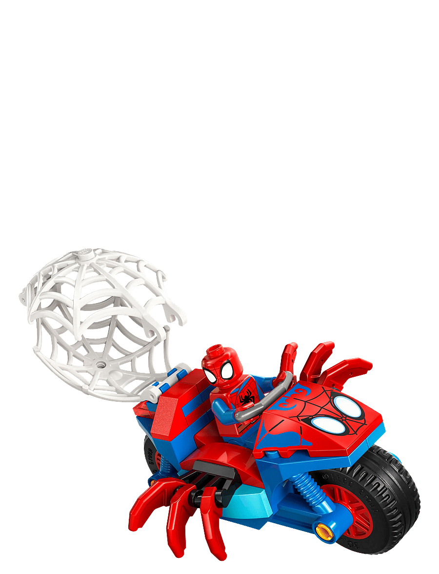 LEGO - Marvel Spidey And His Amazing Friends Spidey on his Motorcycle vs. Rhino 11206 - multi - 2