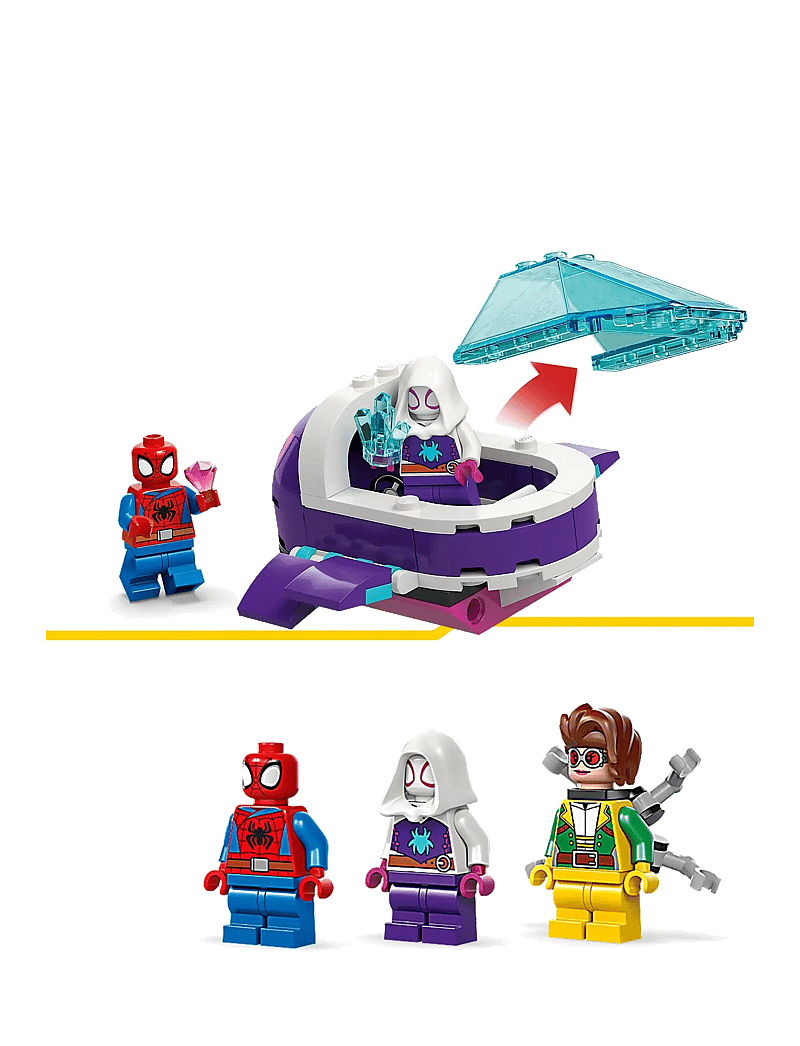 LEGO - Marvel Spidey And His Amazing Friends Spidey: Underwater Vehicles 11207 - lego super heroes - multi - 3
