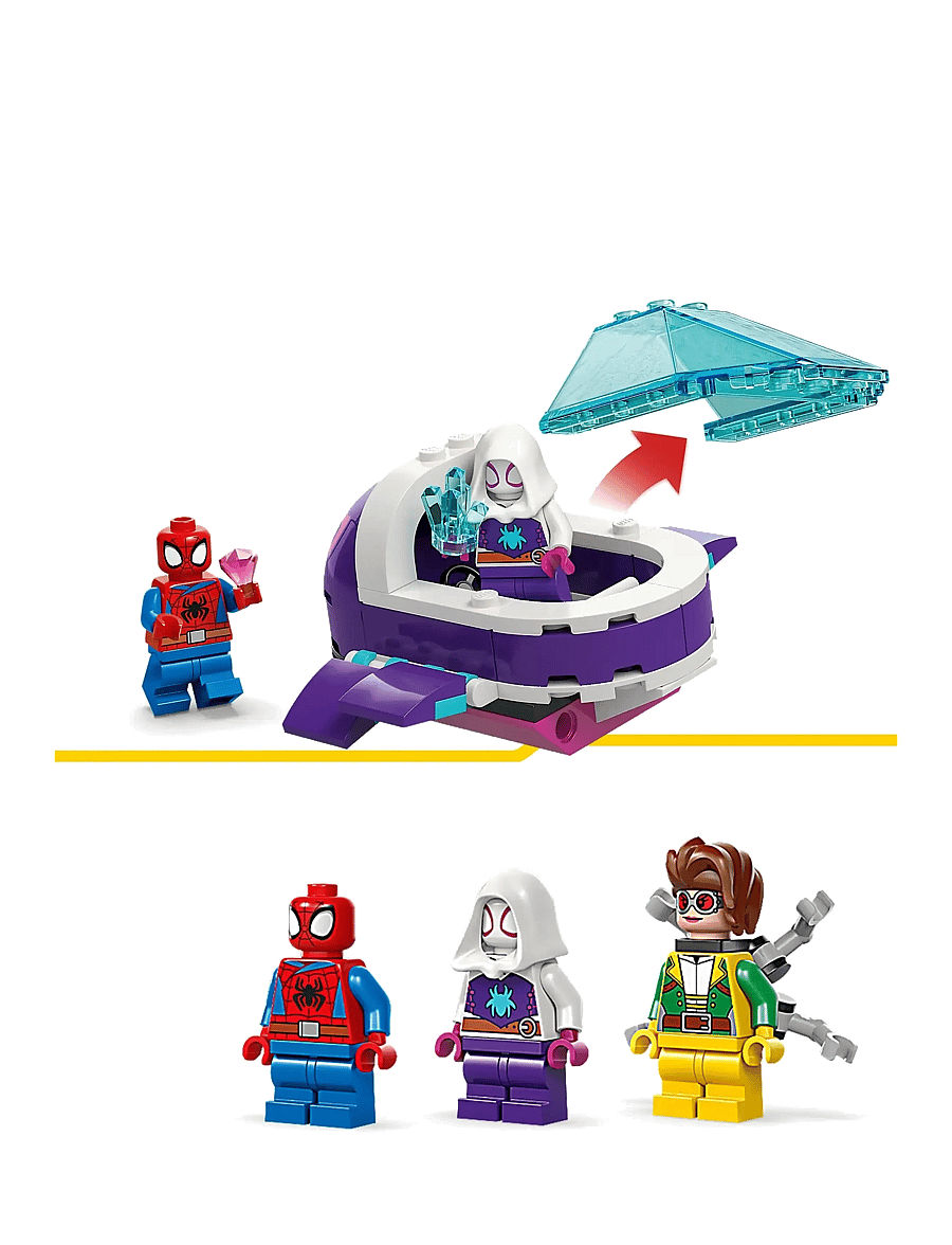 LEGO - Marvel Spidey And His Amazing Friends Spidey: Underwater Vehicles 11207 - lego super heroes - multi - 3