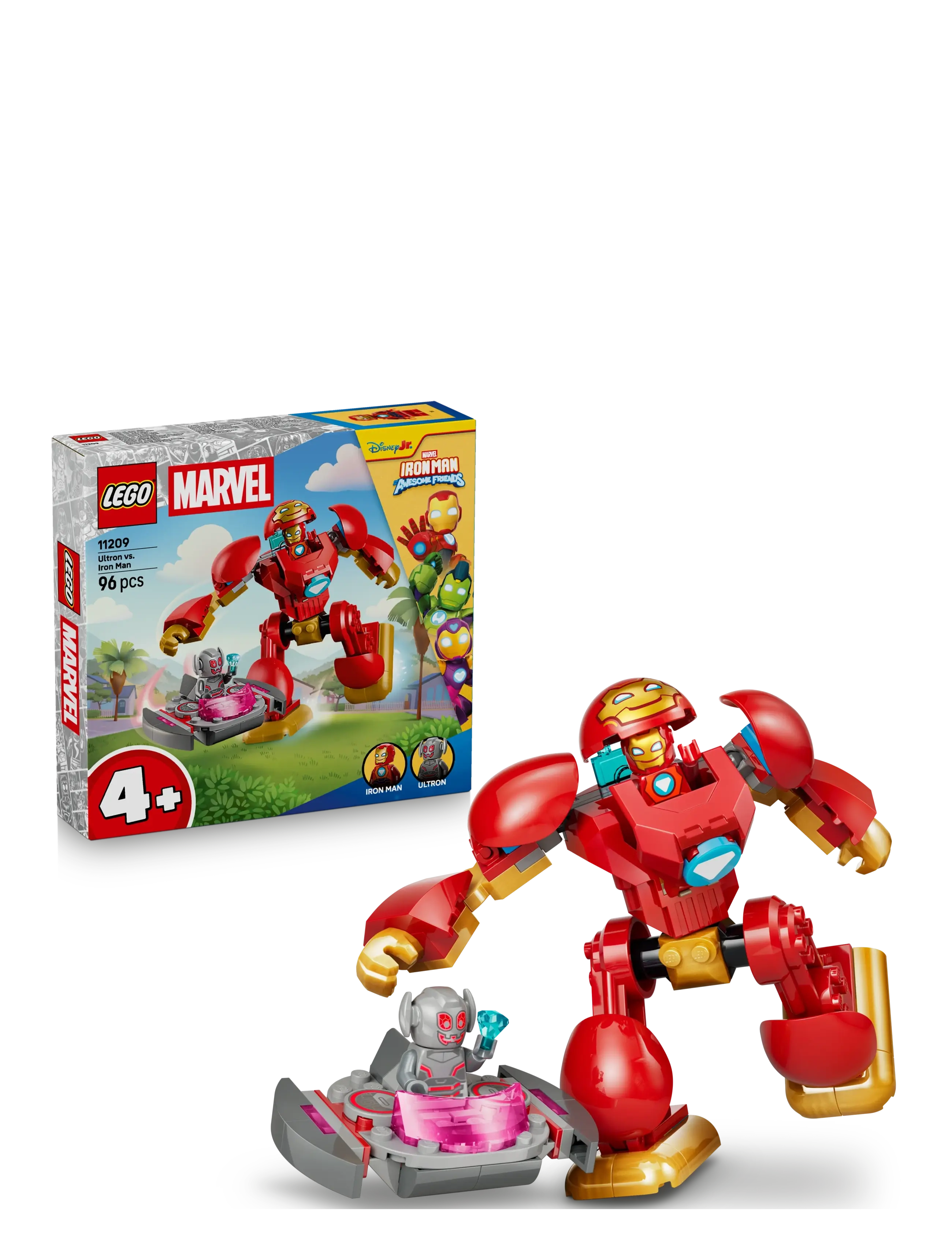 LEGO Ultron Mod Iron Man 11209, One Size, Lego Spielzeug, Rot - Super Heroes, Kinder