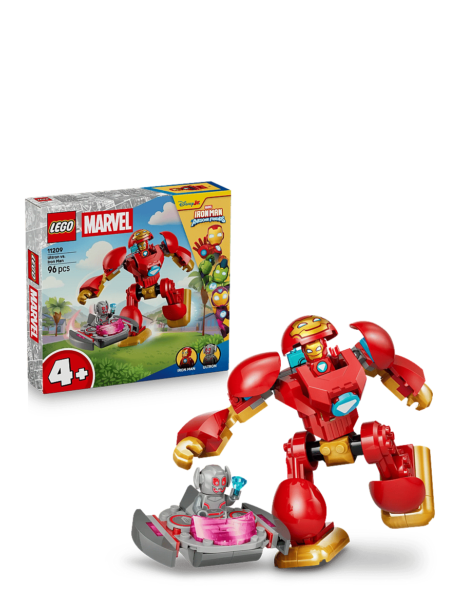 LEGO - Marvel Iron Man and His Awesome Friends Ultron vs. Iron Man 11209 - lego® super heroes - multi - 0