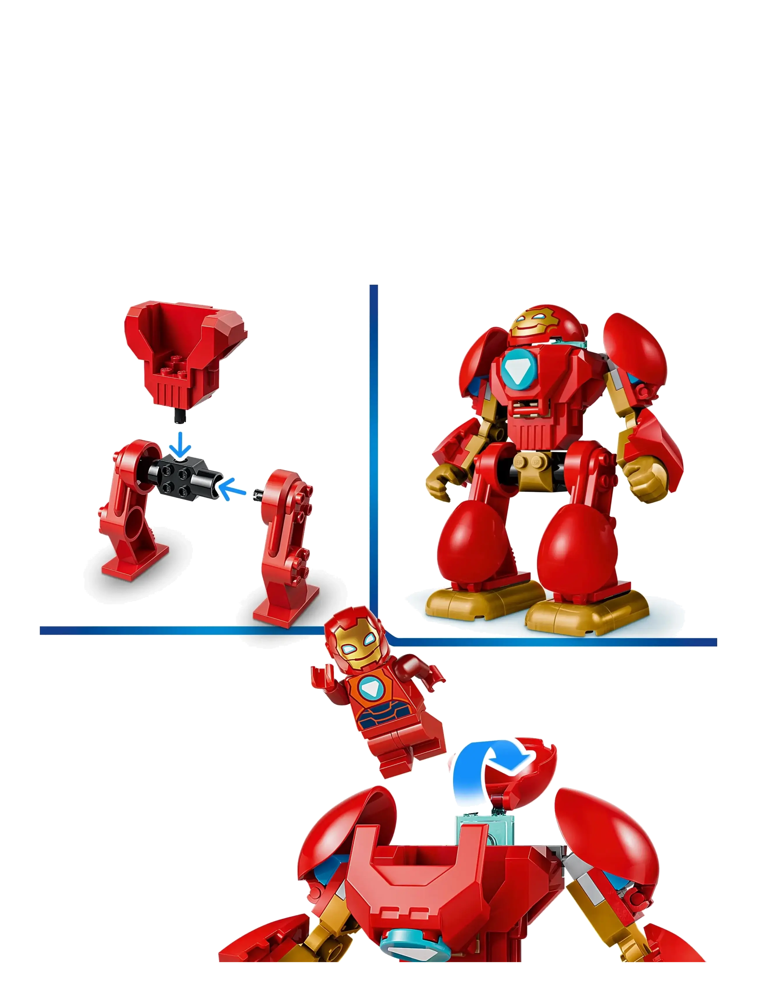 LEGO - Ultron vs. Iron Man 11209 - lego super heroes - multi - 3
