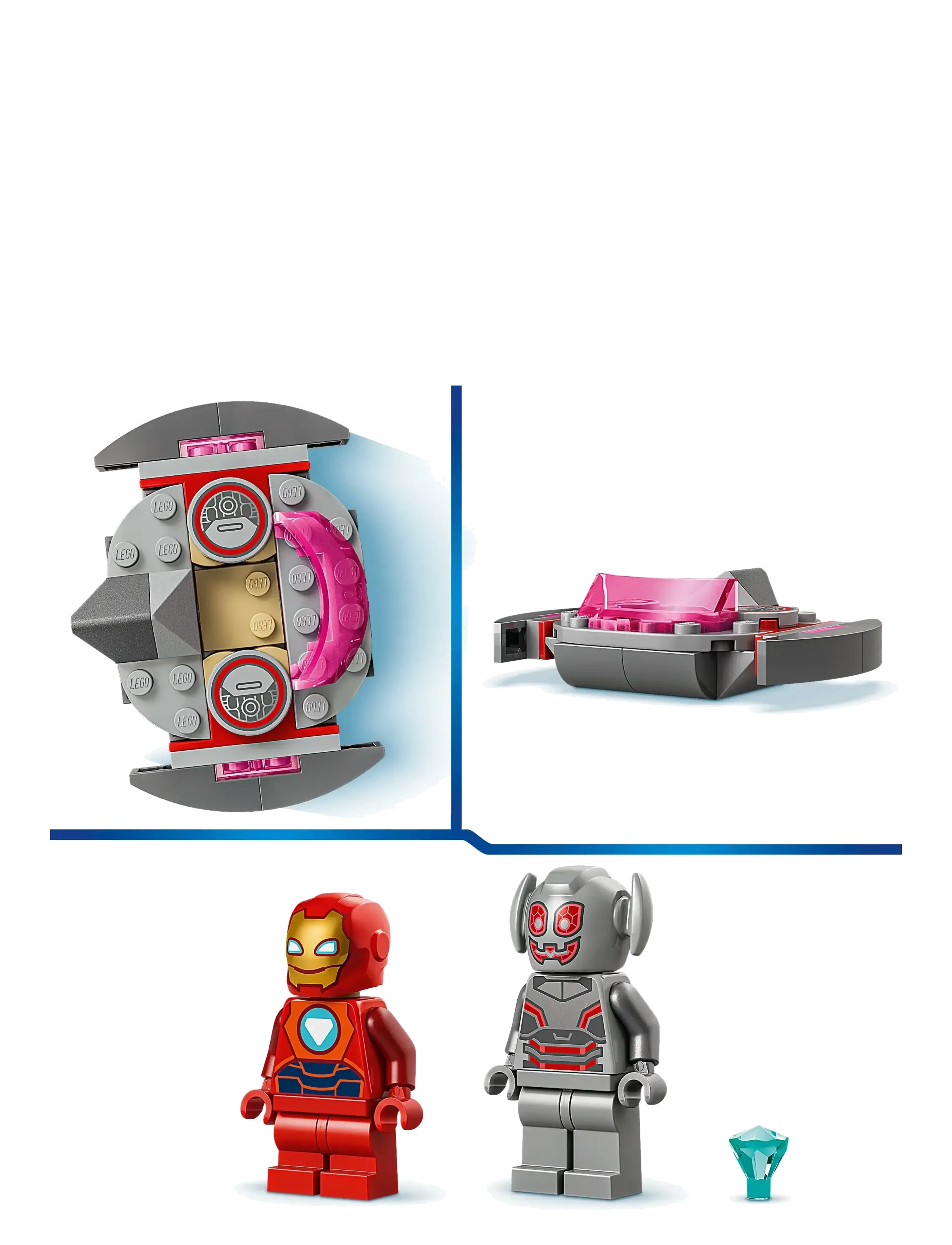LEGO - Ultron vs. Iron Man 11209 - lego super heroes - multi - 4