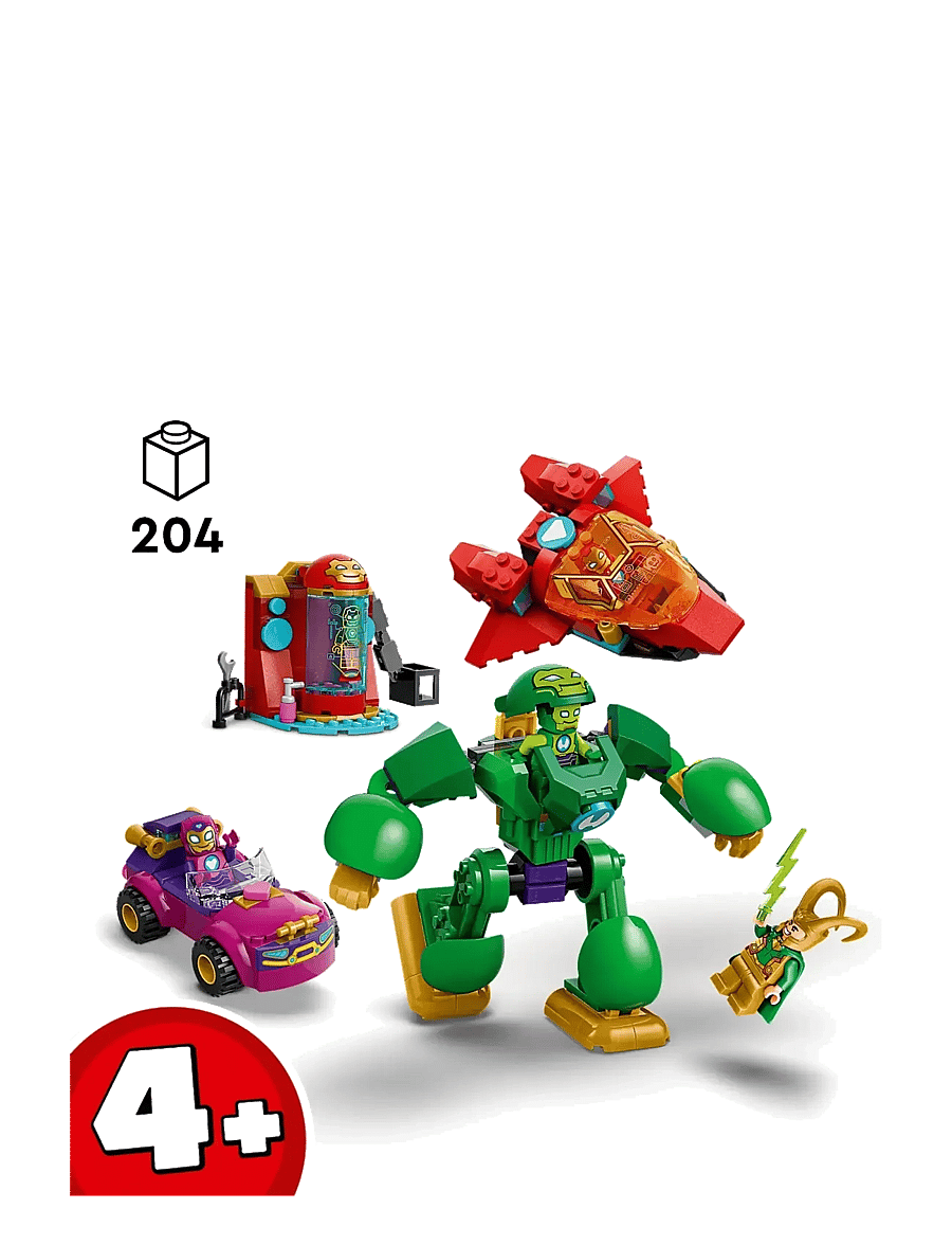LEGO - Marvel Iron Man and His Awesome Friends Loki vs. Team Iron Man 11211 - lego ideas - multi - 0