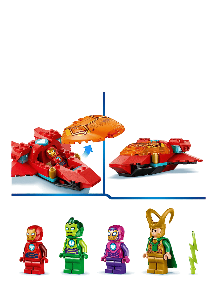 LEGO - Marvel Iron Man and His Awesome Friends Loki vs. Team Iron Man 11211 - lego ideas - multi - 4