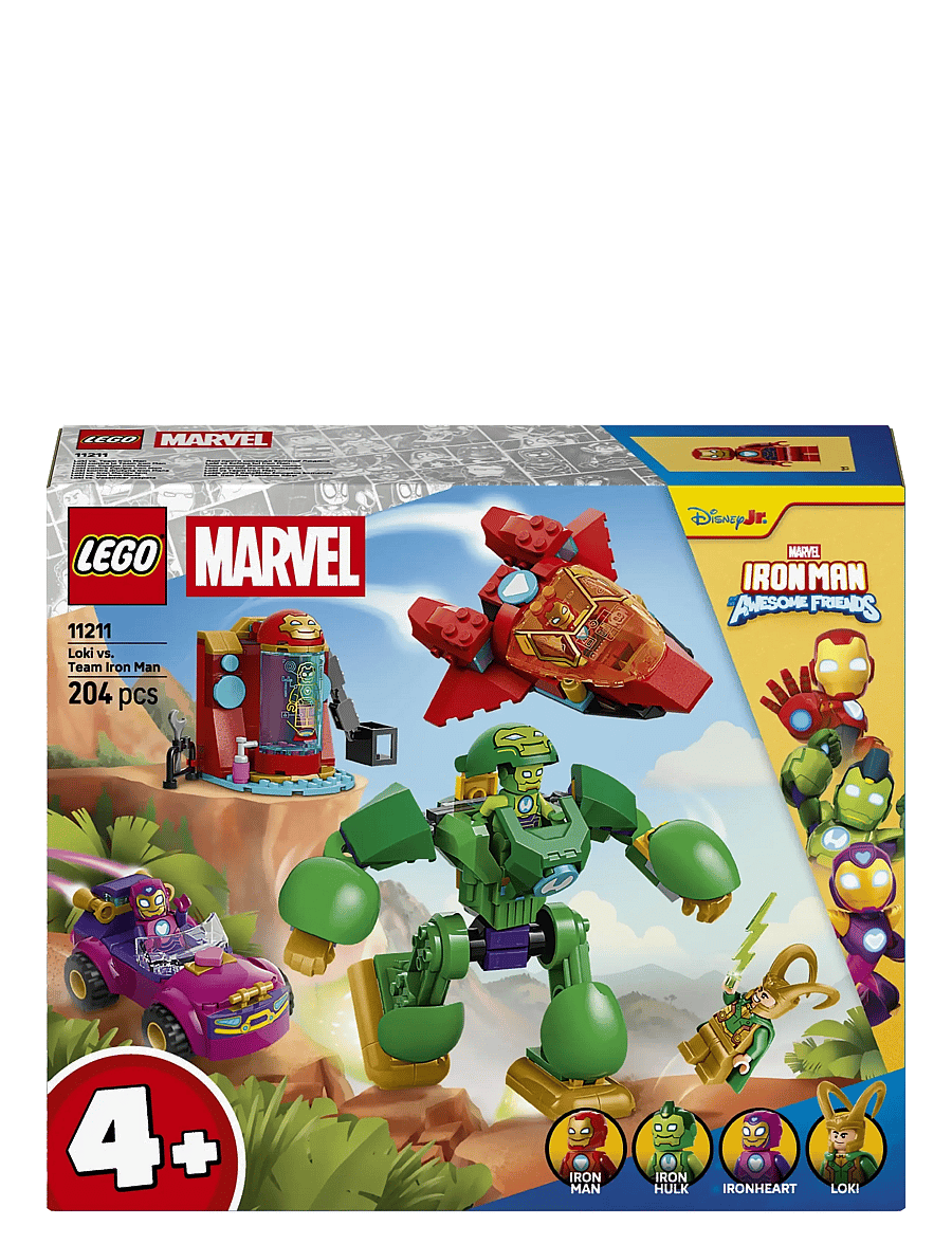 LEGO - Marvel Iron Man and His Awesome Friends Loki vs. Team Iron Man 11211 - lego ideas - multi - 5