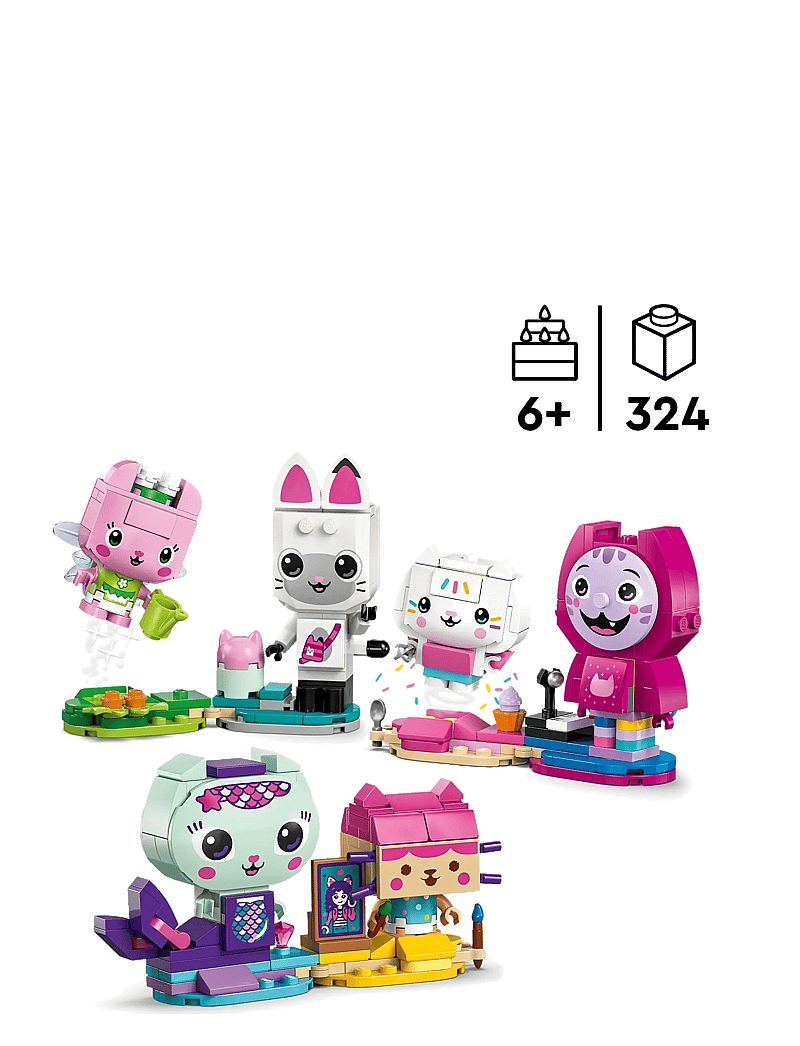 LEGO - Gabby’s Dollhouse Gabby’s Brick-Built Cat Friends 11215 - lego gabby's dollhouse - multi - 1