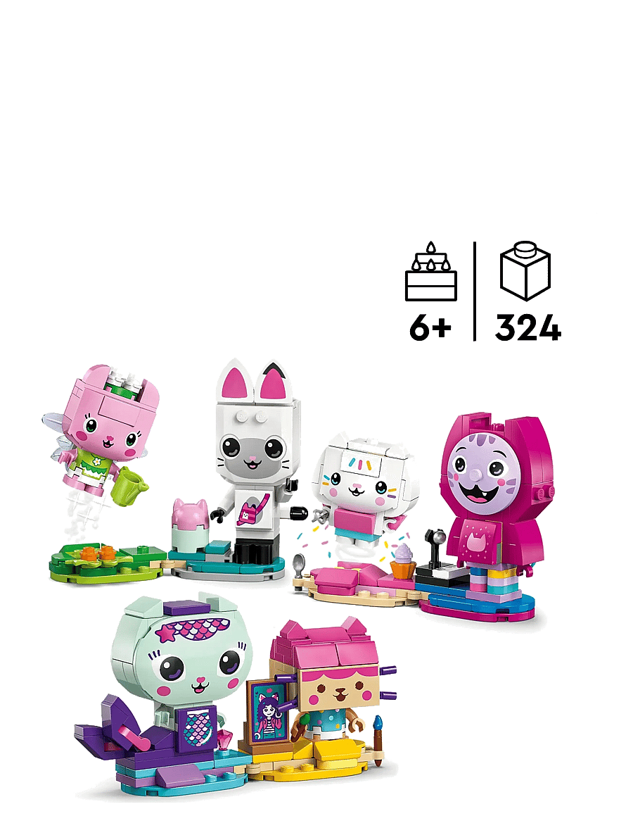 LEGO - Gabby’s Dollhouse Gabby’s Brick-Built Cat Friends 11215 - lego gabby's dollhouse - multi - 1