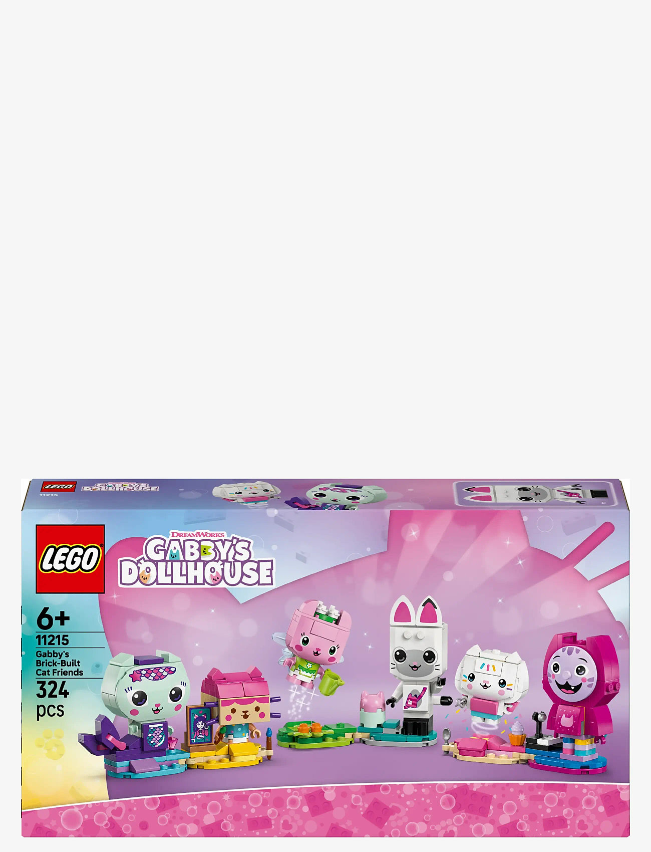 LEGO - Gabby’s Dollhouse Gabby’s Brick-Built Cat Friends 11215 - lego gabby's dollhouse - multi - 4