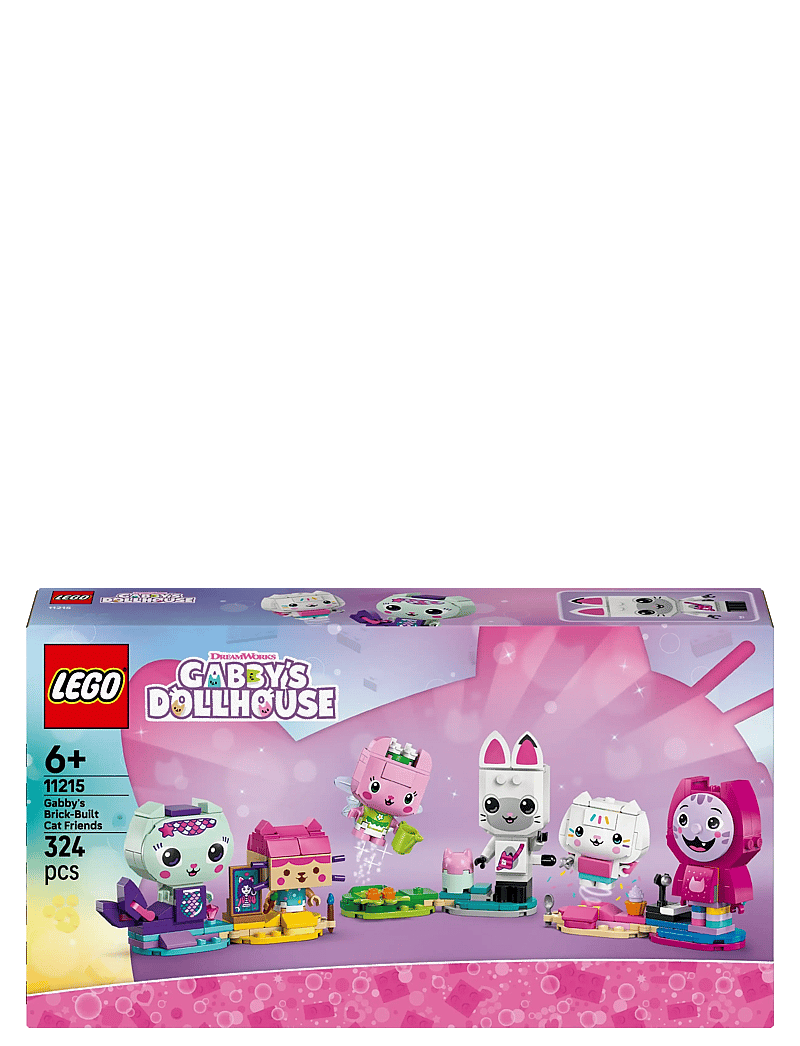 LEGO - Gabby’s Dollhouse Gabby’s Brick-Built Cat Friends 11215 - lego gabby's dollhouse - multi - 4