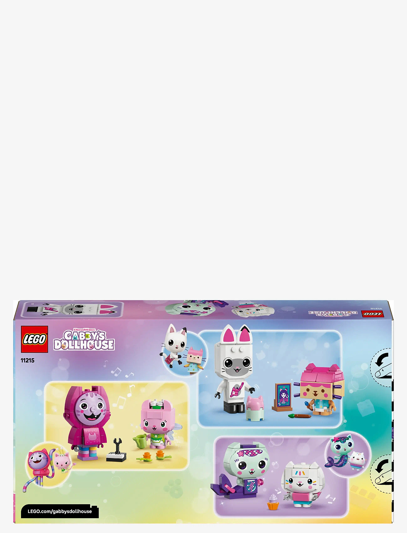 LEGO - Gabby’s Dollhouse Gabby’s Brick-Built Cat Friends 11215 - lego gabby's dollhouse - multi - 5