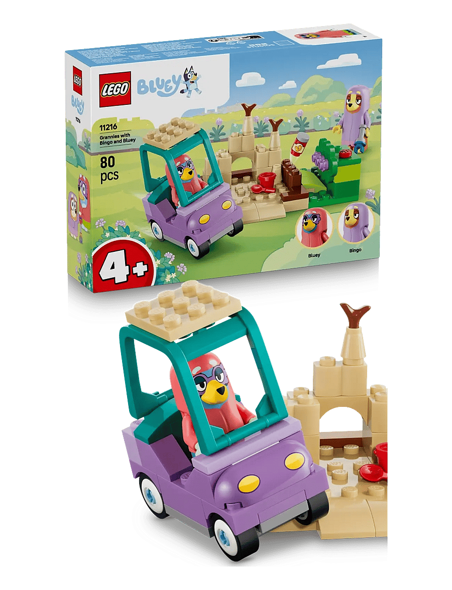 LEGO - Bluey Grannies with Bingo and Bluey Building Toy 11216 - lego bluey - multi - 0