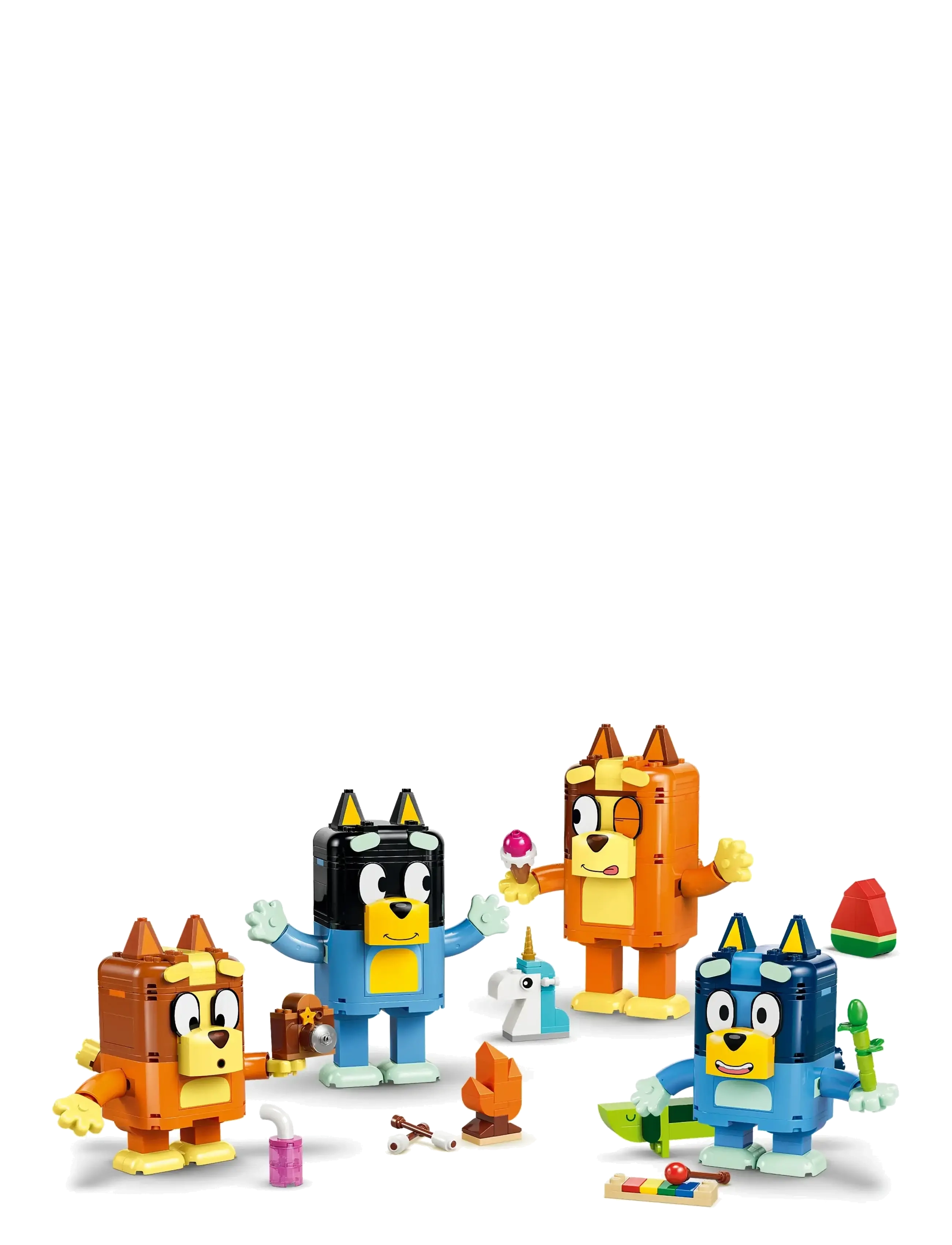 LEGO - Klossbyggd Bluey och familj 11217 - lego bluey - multi - 1
