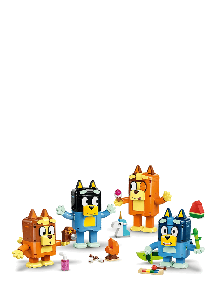 LEGO - Bluey Brick-Built Bluey Family Toy Figures Set 11217 - lego bluey - multi - 1