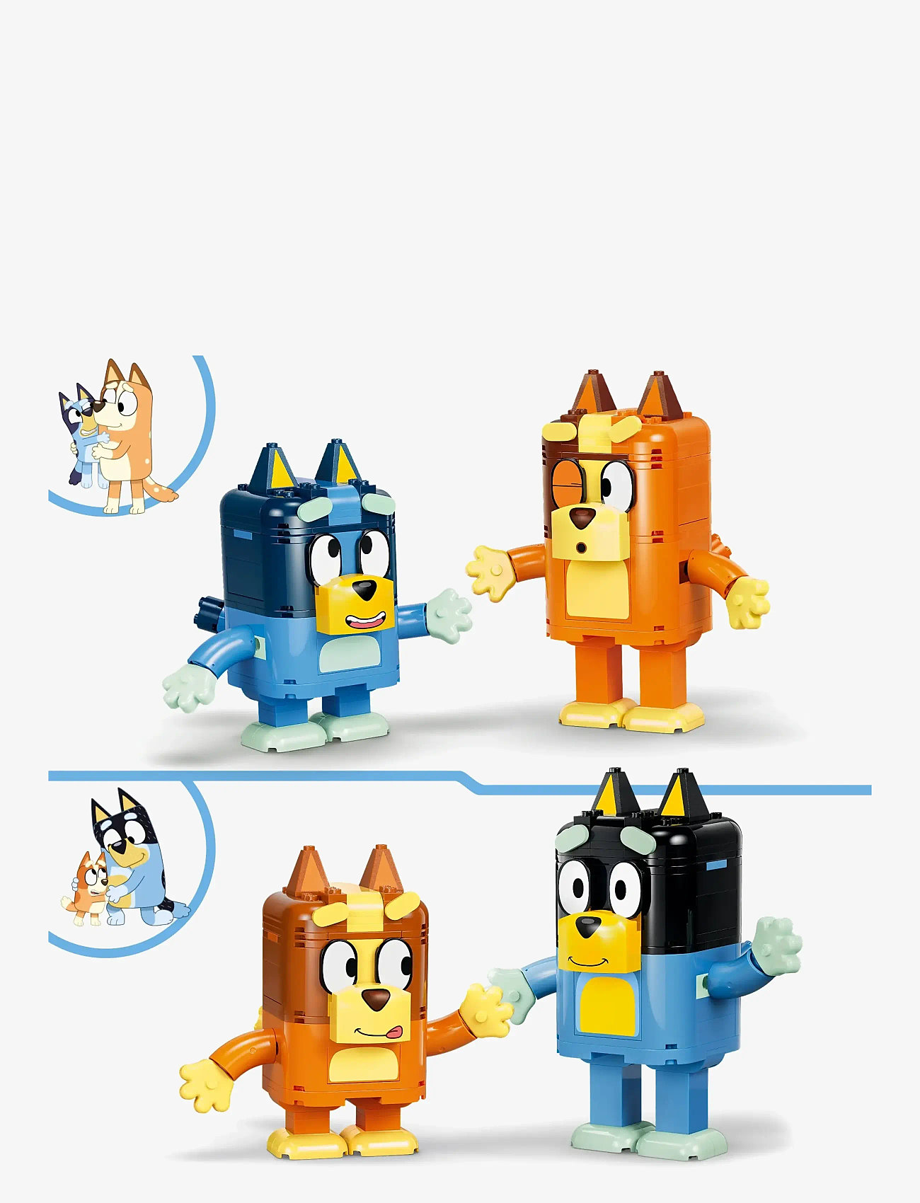 LEGO - Brick-Built Bluey Family 11217 - lego bluey - multi - 2