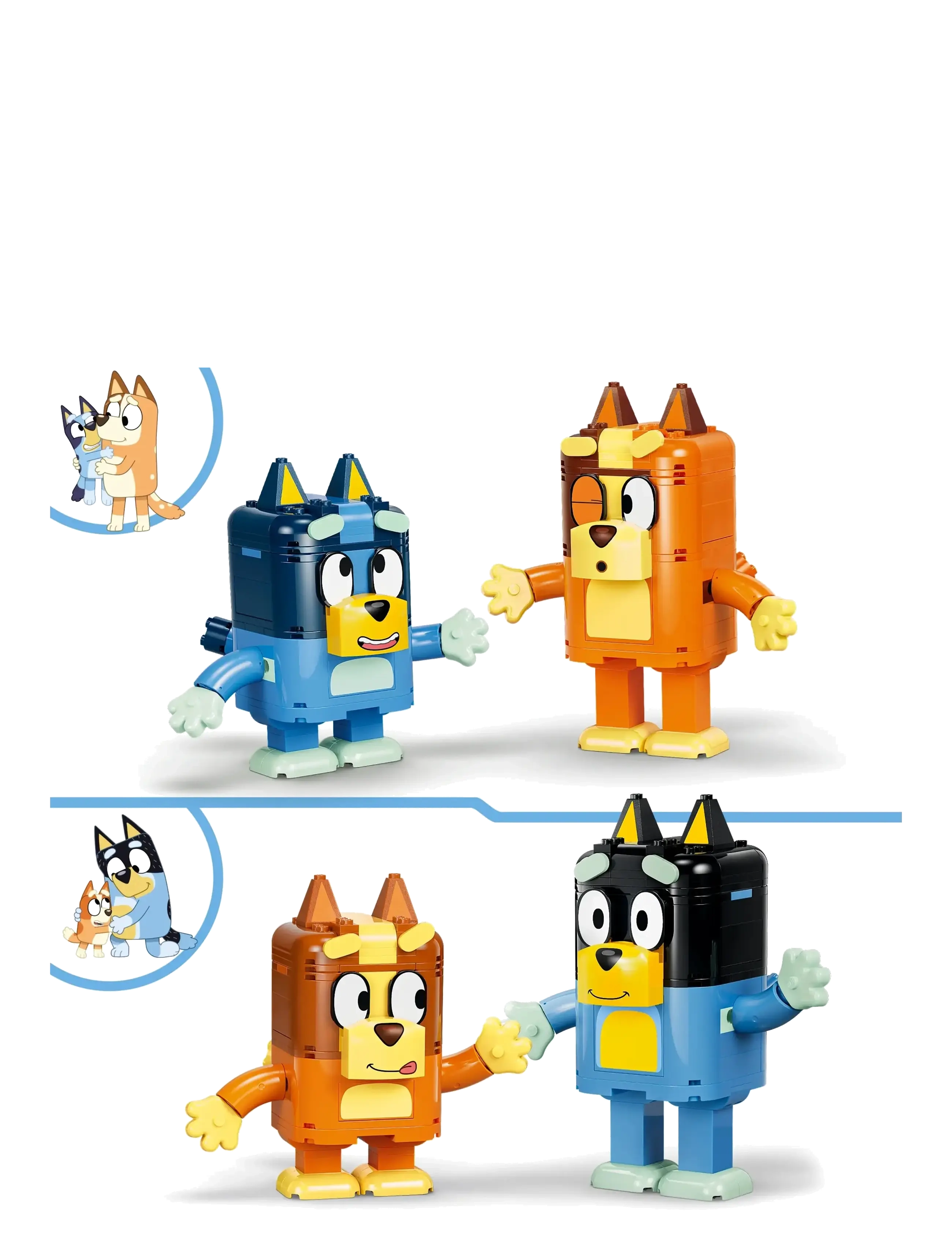 LEGO - Klossbyggd Bluey och familj 11217 - lego bluey - multi - 2