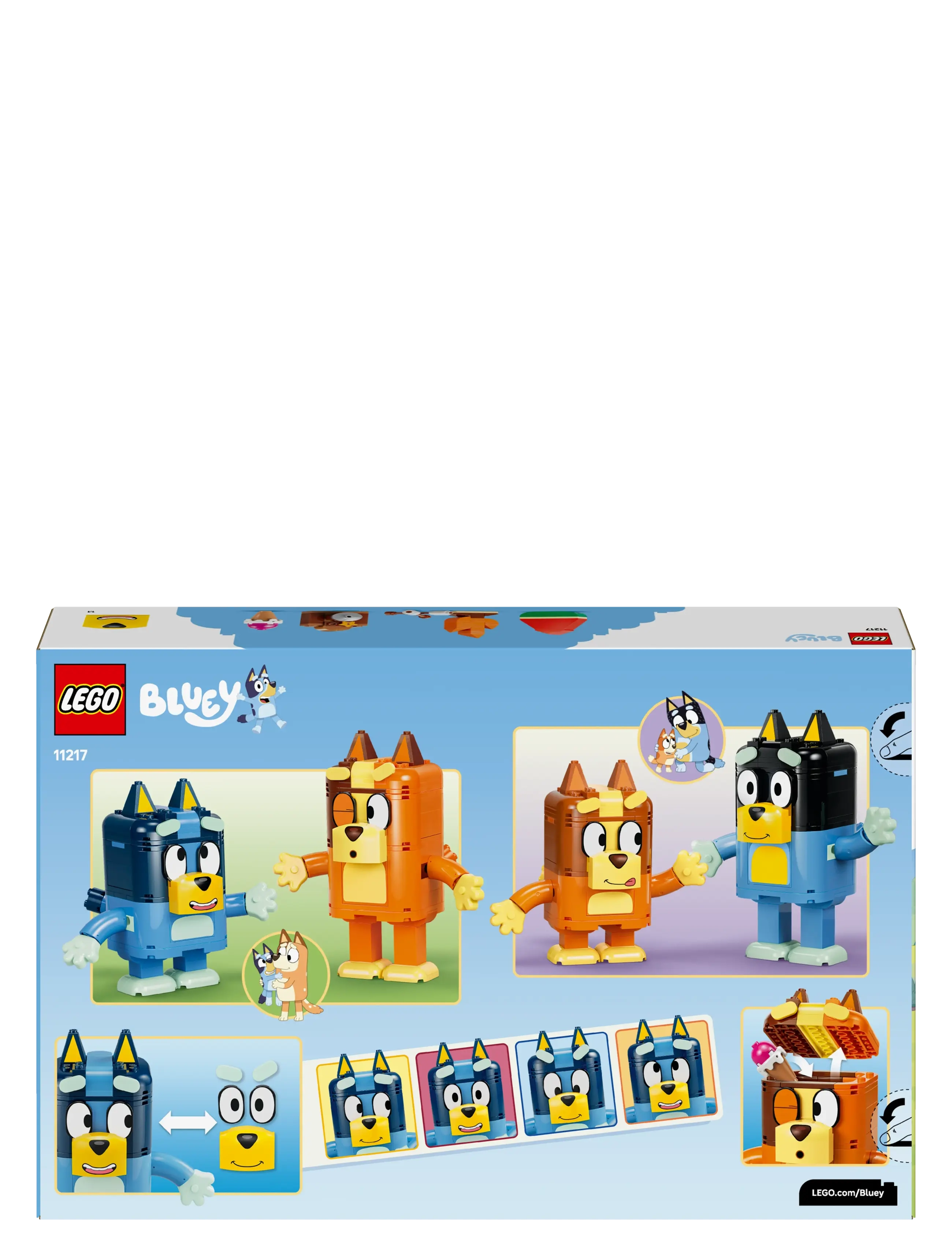 LEGO - Klossbyggd Bluey och familj 11217 - lego bluey - multi - 5
