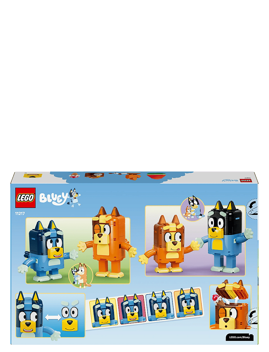 LEGO - Bluey Brick-Built Bluey Family Toy Figures Set 11217 - lego bluey - multi - 5