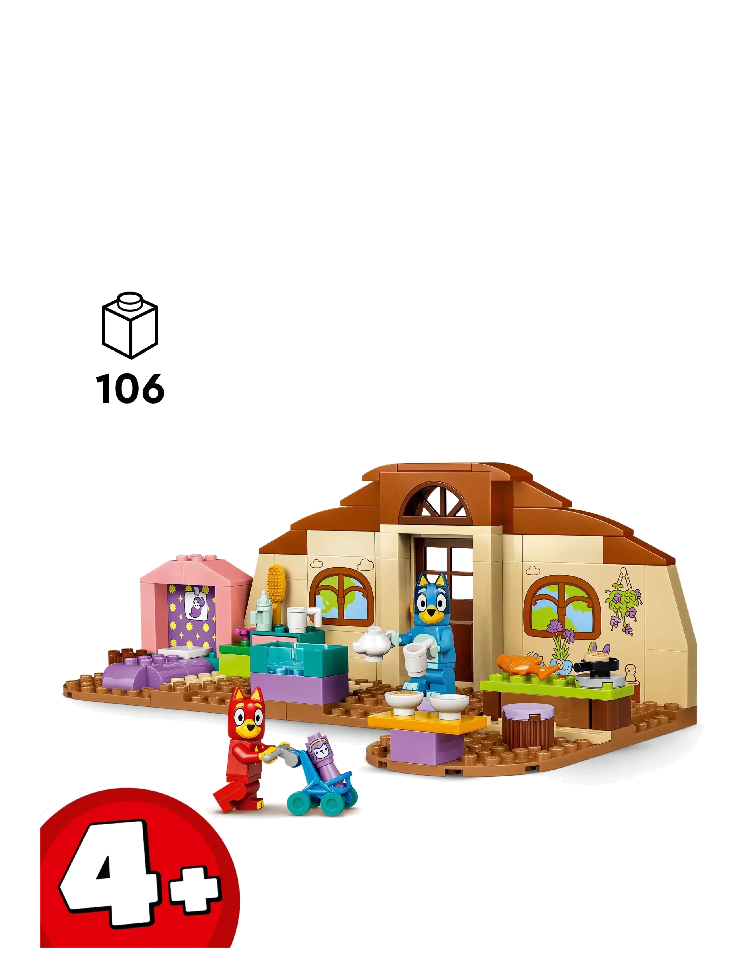 LEGO - Bluey School with Rusty and Bluey Building Toy 11221 - lego bluey - multi - 1