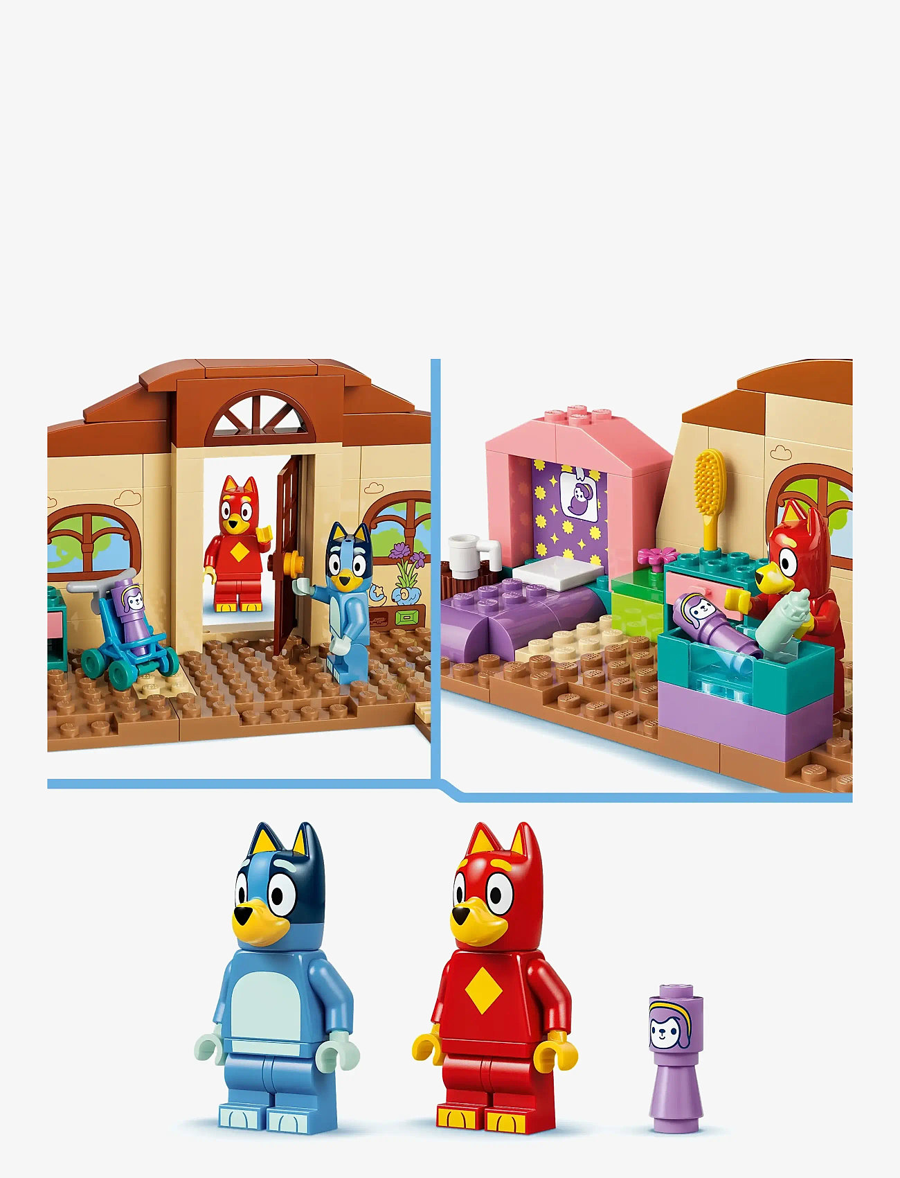 LEGO - Bluey School with Rusty and Bluey Building Toy 11221 - lego bluey - multi - 3