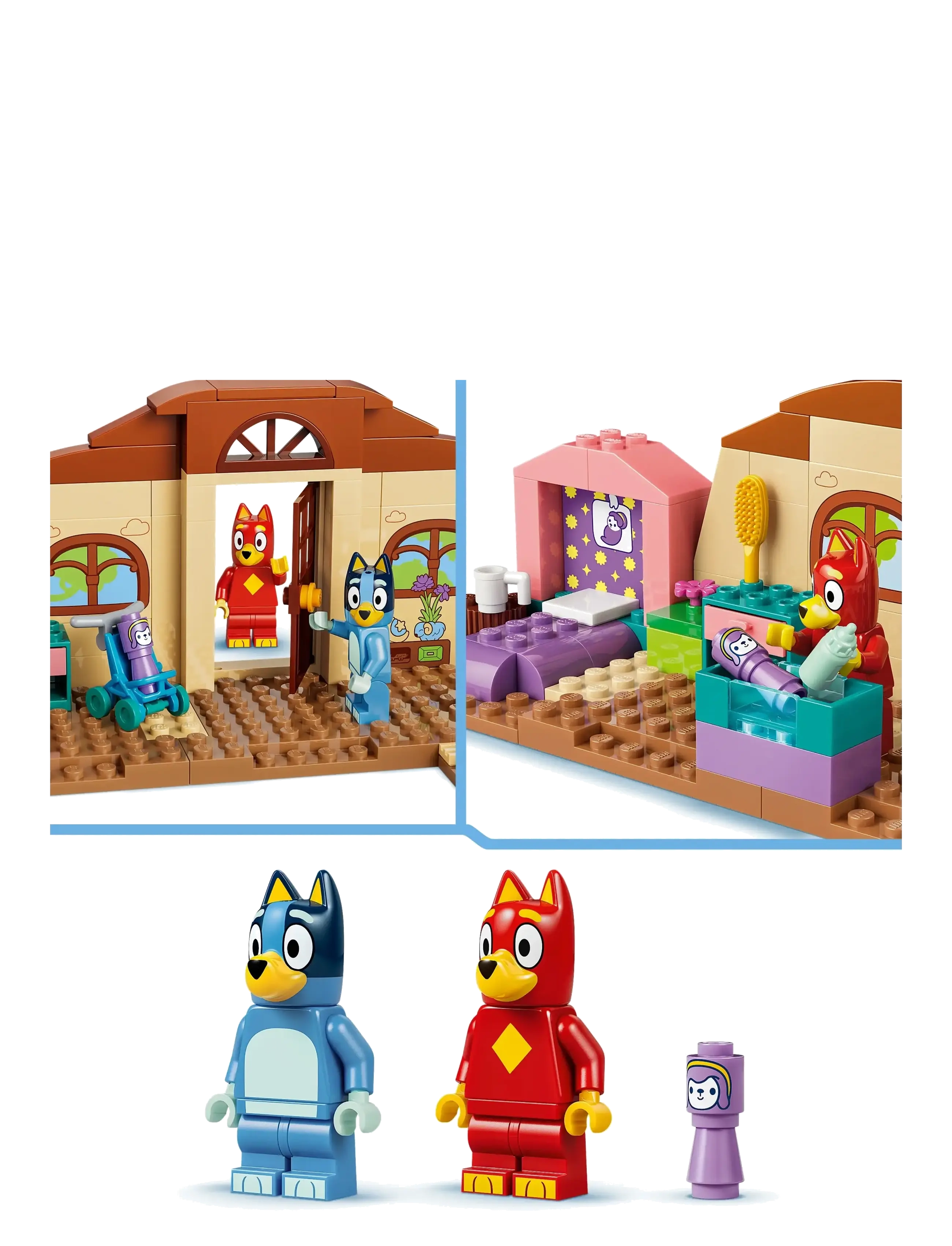 LEGO - Bluey School with Rusty and Bluey Building Toy 11221 - lego bluey - multi - 3