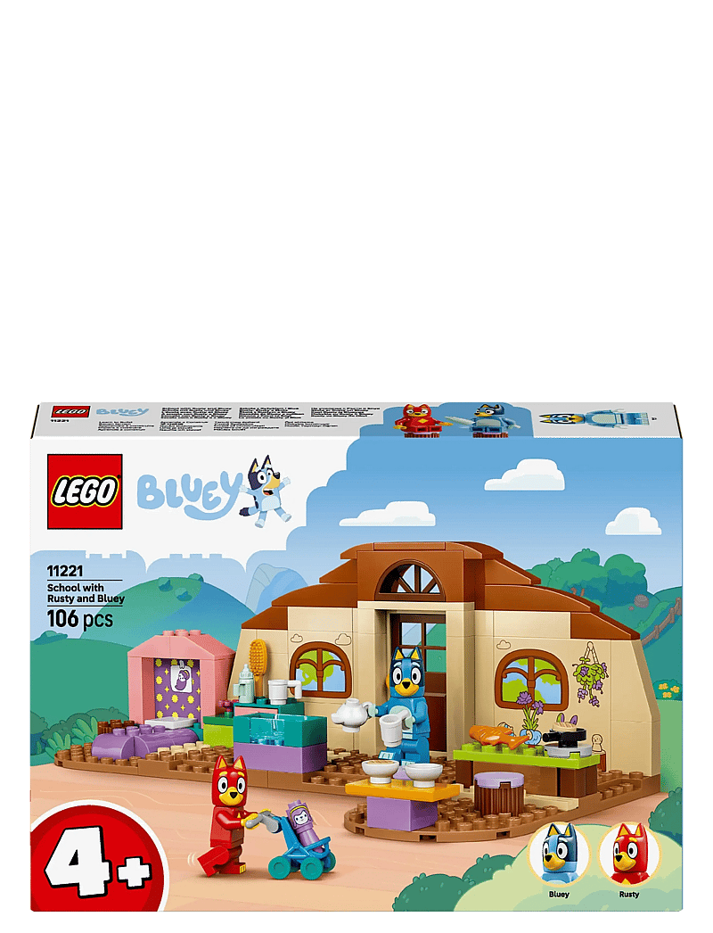 LEGO - Bluey School with Rusty and Bluey Building Toy 11221 - lego bluey - multi - 4