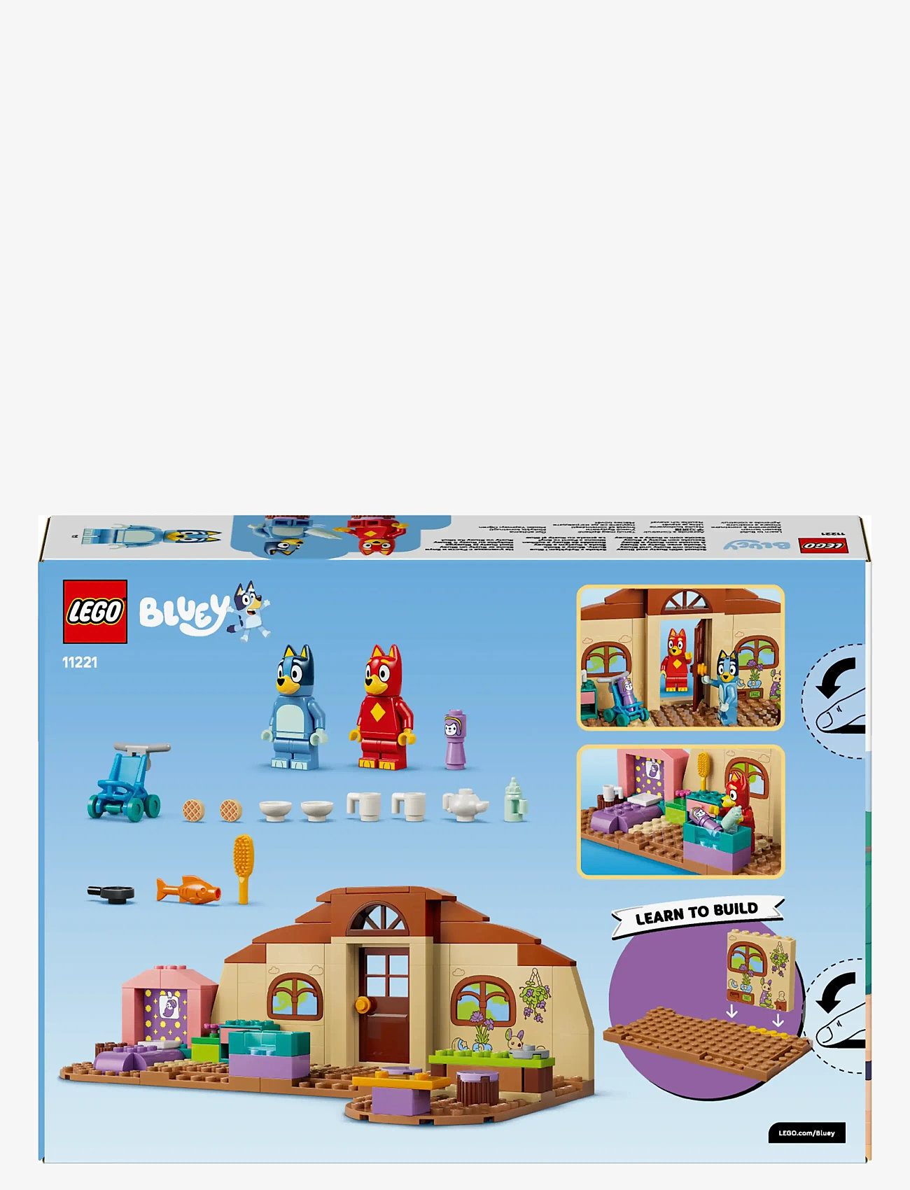 LEGO - Bluey School with Rusty and Bluey Building Toy 11221 - lego bluey - multi - 5