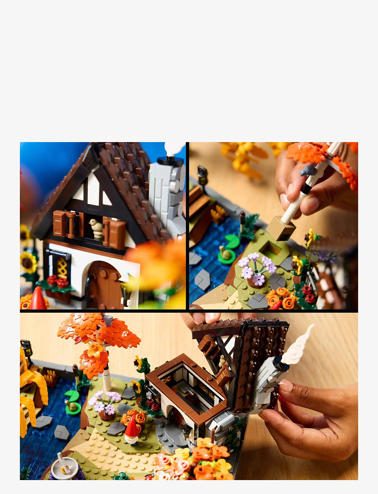 LEGO - Icons Autumn Cottage Garden Model Building Kit 11372 - lego icons - multi - 4