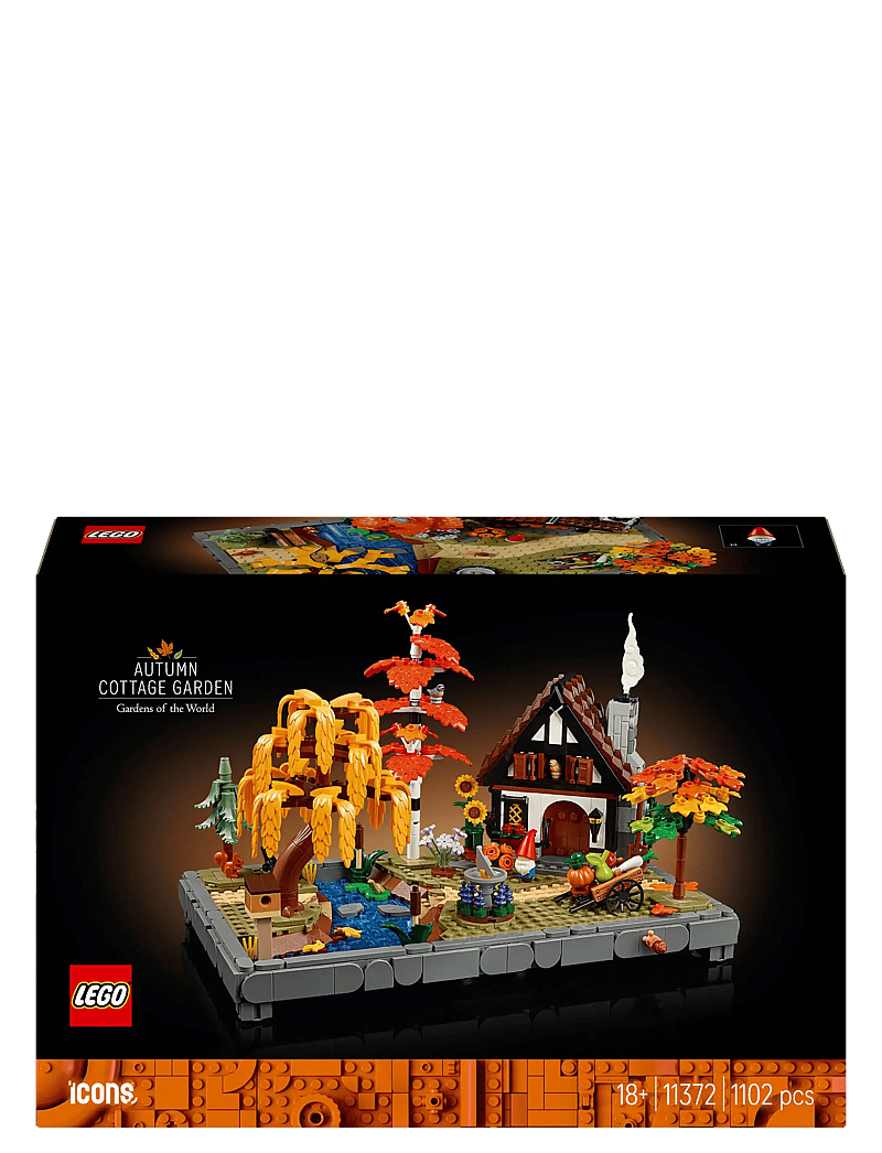 LEGO - Icons Autumn Cottage Garden Model Building Kit 11372 - lego icons - multi - 5