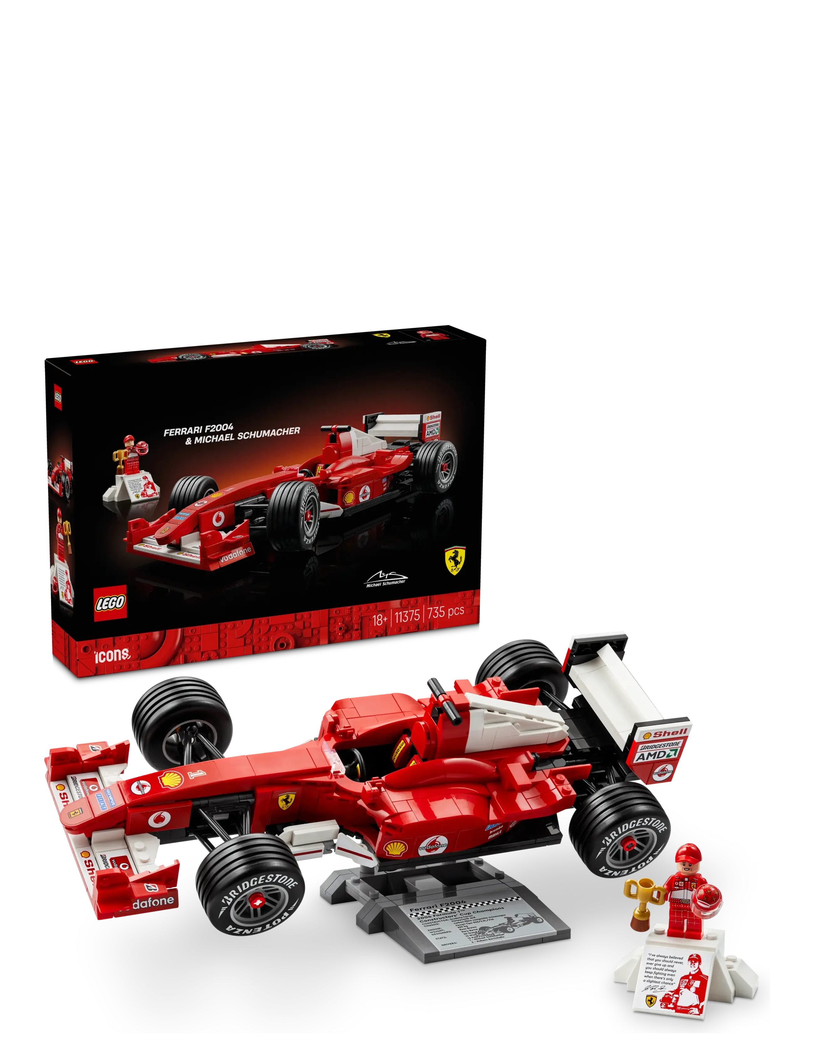 LEGO Icons 11375 11375, One Size, Lego Spielzeug, Mehrfarbig/gemustert - icons, Kinder