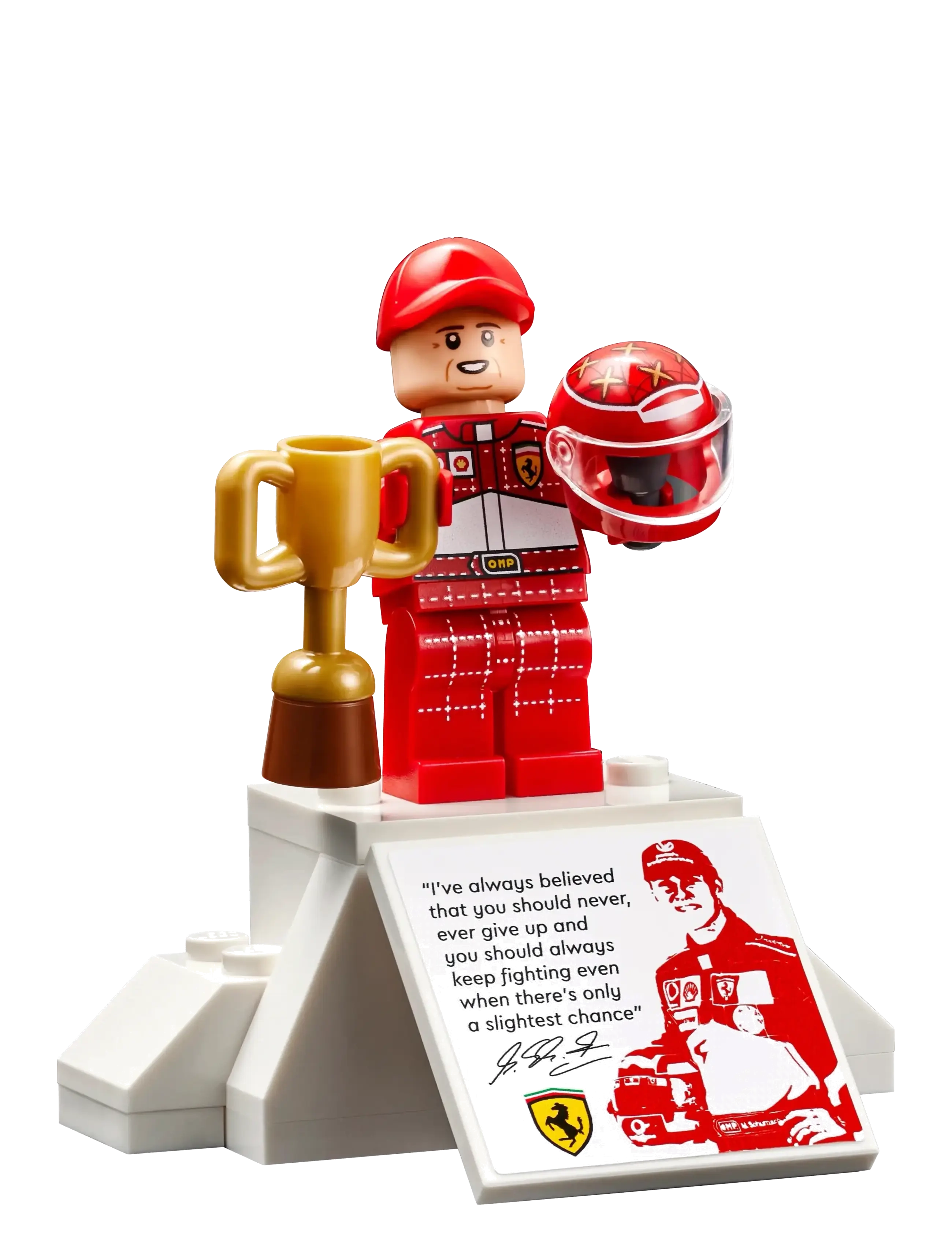 LEGO - Icons Ferrari F2004 & Michael Schumacher Model Car 11375 - lego icons - multi - 2