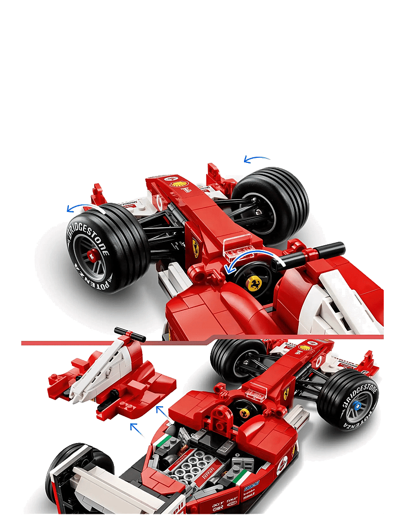 LEGO - Icons Ferrari F2004 & Michael Schumacher Model Car 11375 - lego icons - multi - 4
