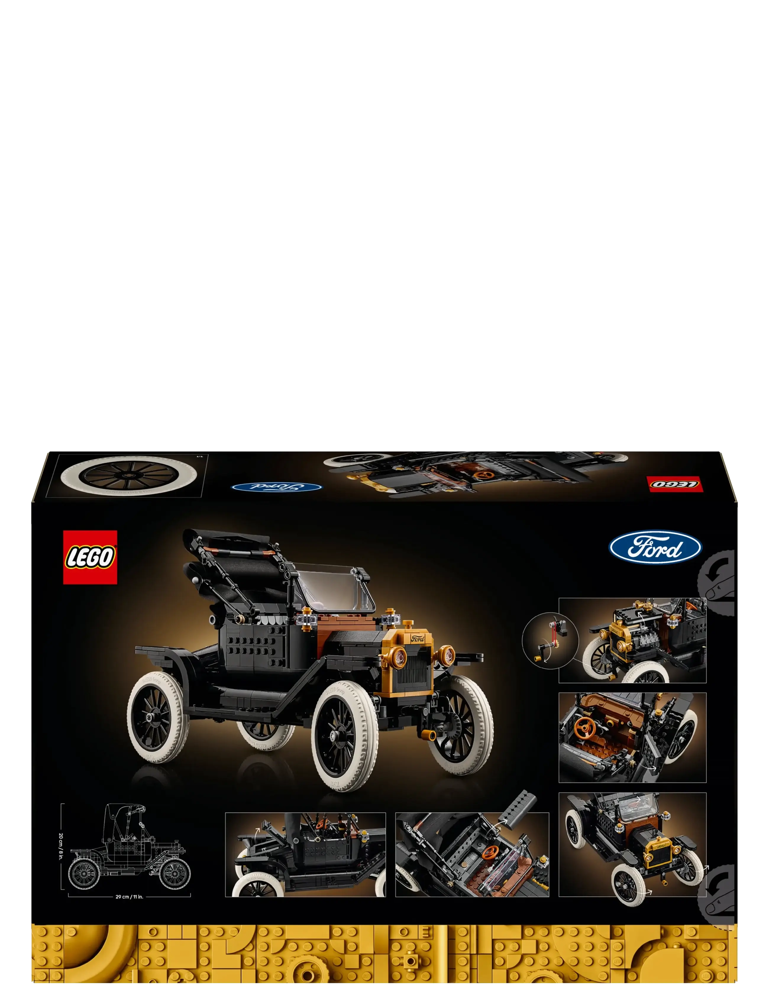 LEGO - Icons Ford Model T Model Car Kit 11376 - lego icons - multi - 3