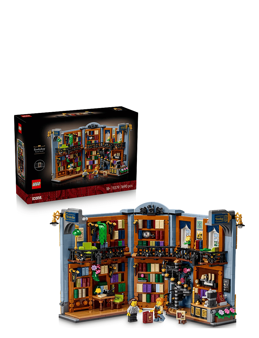 LEGO - Bookstore: Book Nook 11379 - lego icons - multi - 0