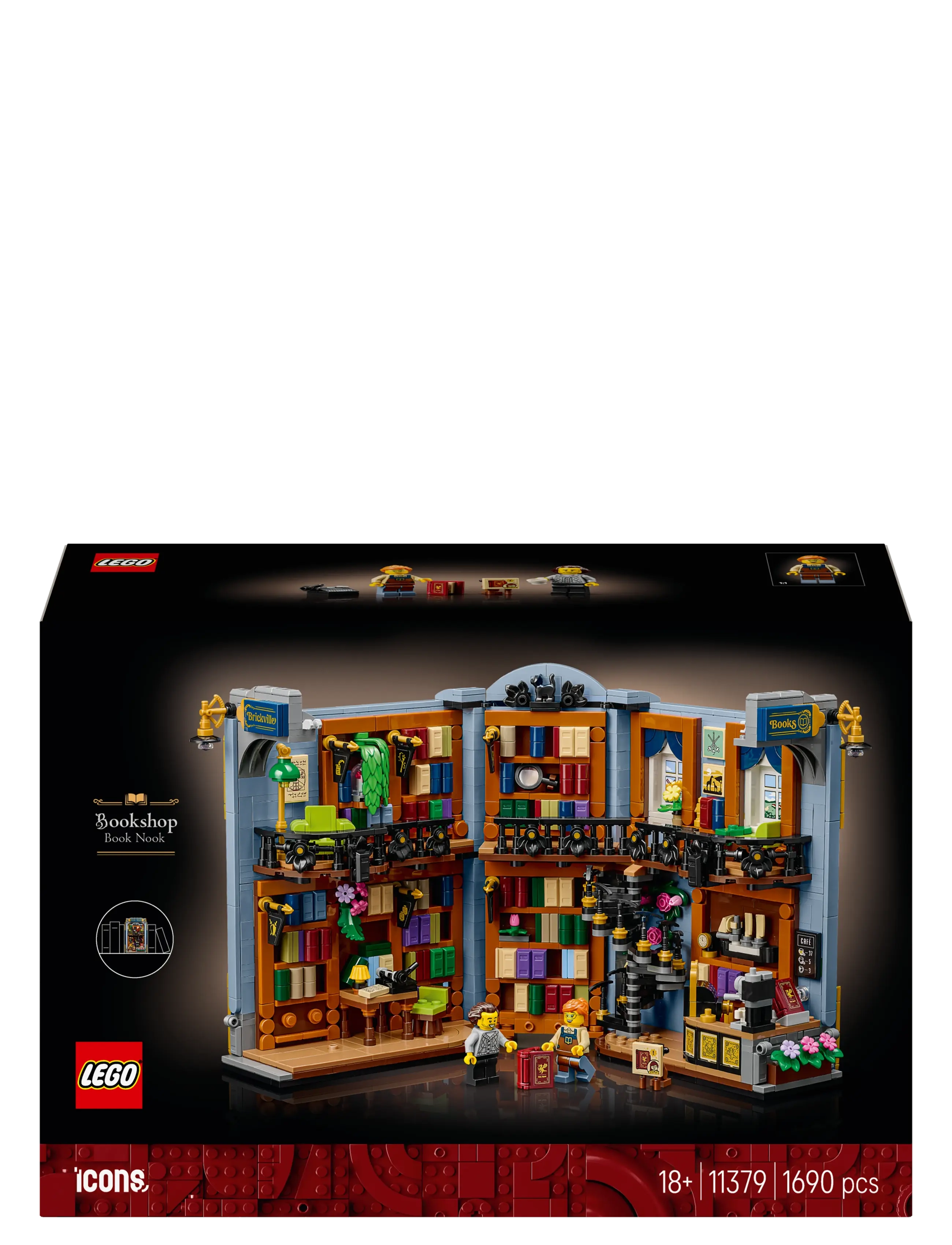 LEGO - Bookstore: Book Nook 11379 - lego icons - multi - 2