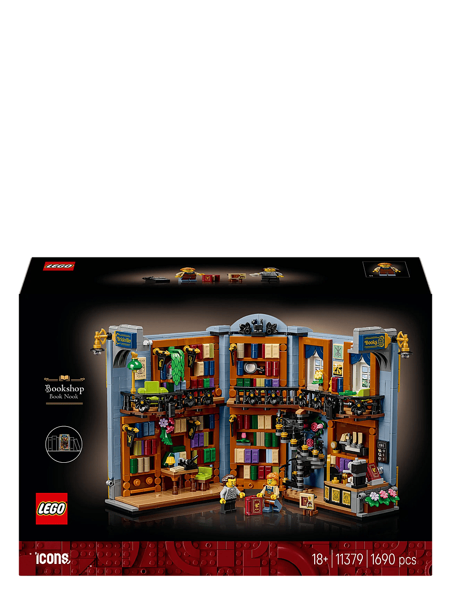 LEGO - Bookstore: Book Nook 11379 - lego icons - multi - 2