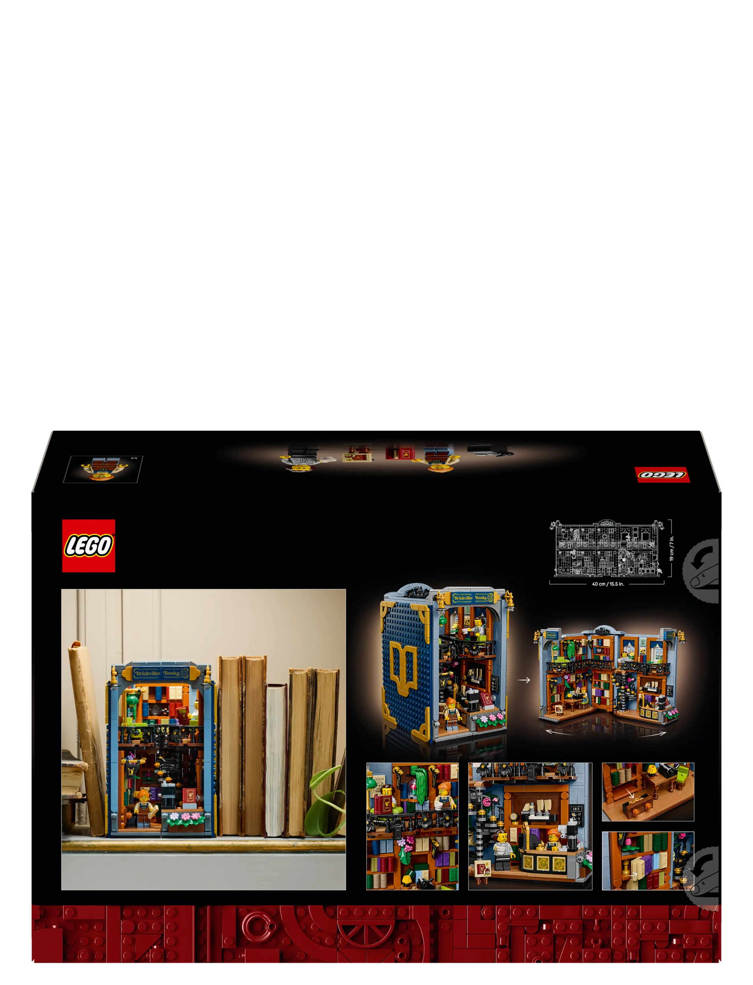 LEGO - Bookstore: Book Nook 11379 - lego icons - multi - 3