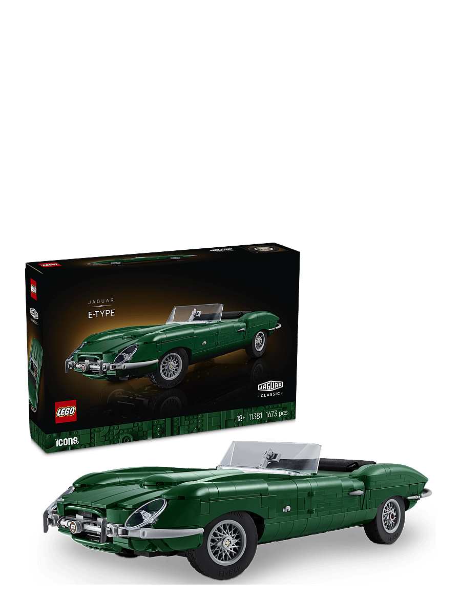 LEGO - Icons Jaguar E-Type - Classic Sports Car Model 11381 - lego icons - multi - 0