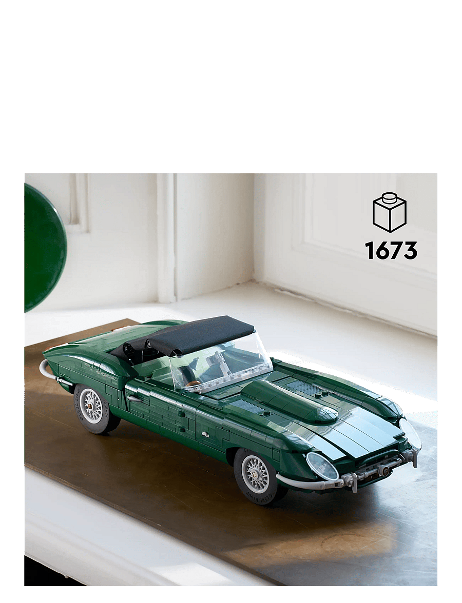 LEGO - Icons Jaguar E-Type - Classic Sports Car Model 11381 - lego icons - multi - 1