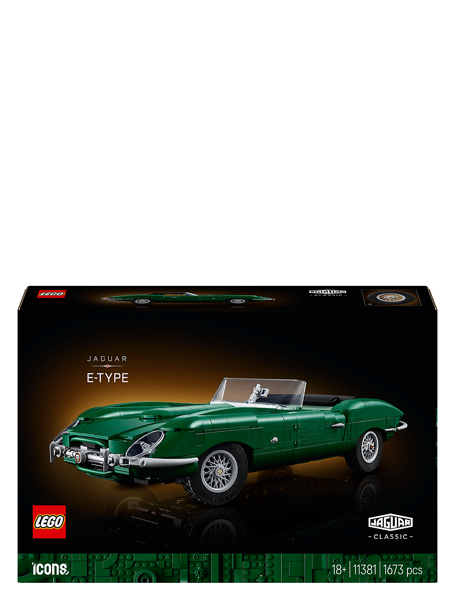 LEGO - Icons Jaguar E-Type - Classic Sports Car Model 11381 - lego icons - multi - 5