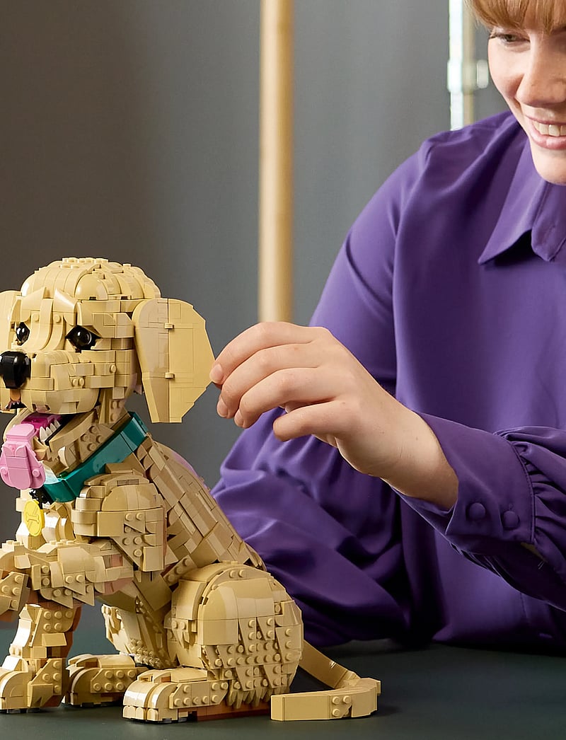 LEGO - Icons Golden Retriever Puppy - Animal Figure 11384 - lego icons - multi - 5