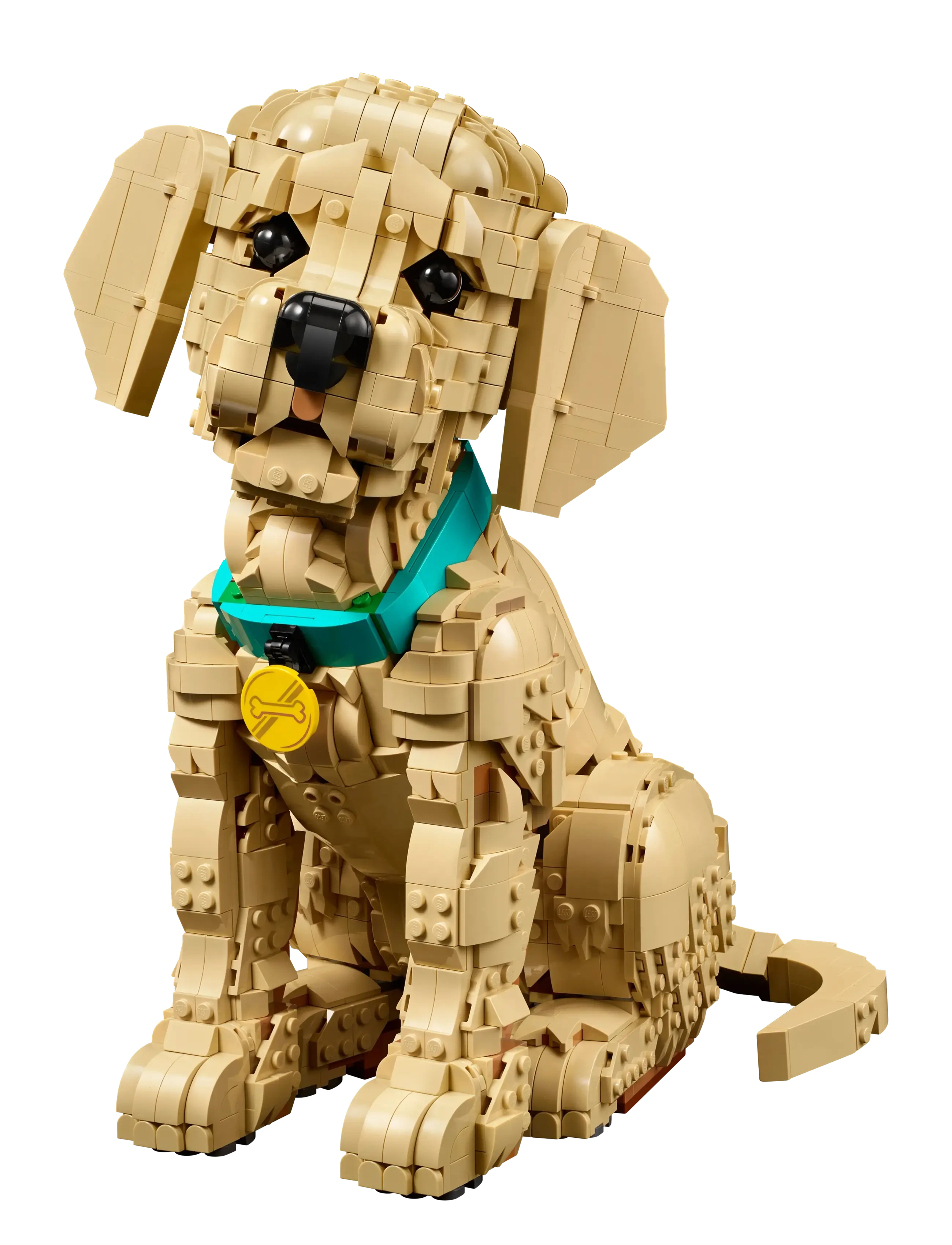 LEGO - Icons Golden Retriever Puppy - Animal Figure 11384 - lego icons - multi - 2