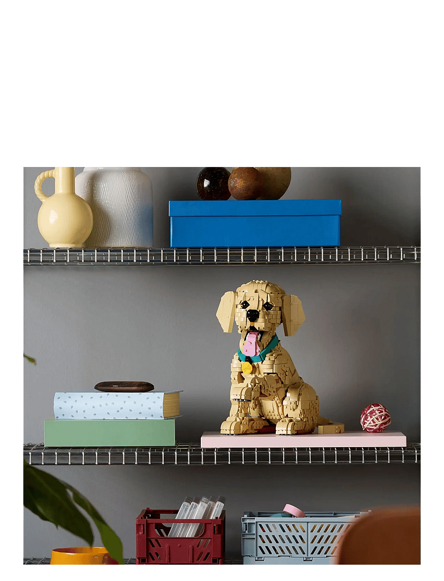 LEGO - Icons Golden Retriever Puppy - Animal Figure 11384 - lego icons - multi - 3