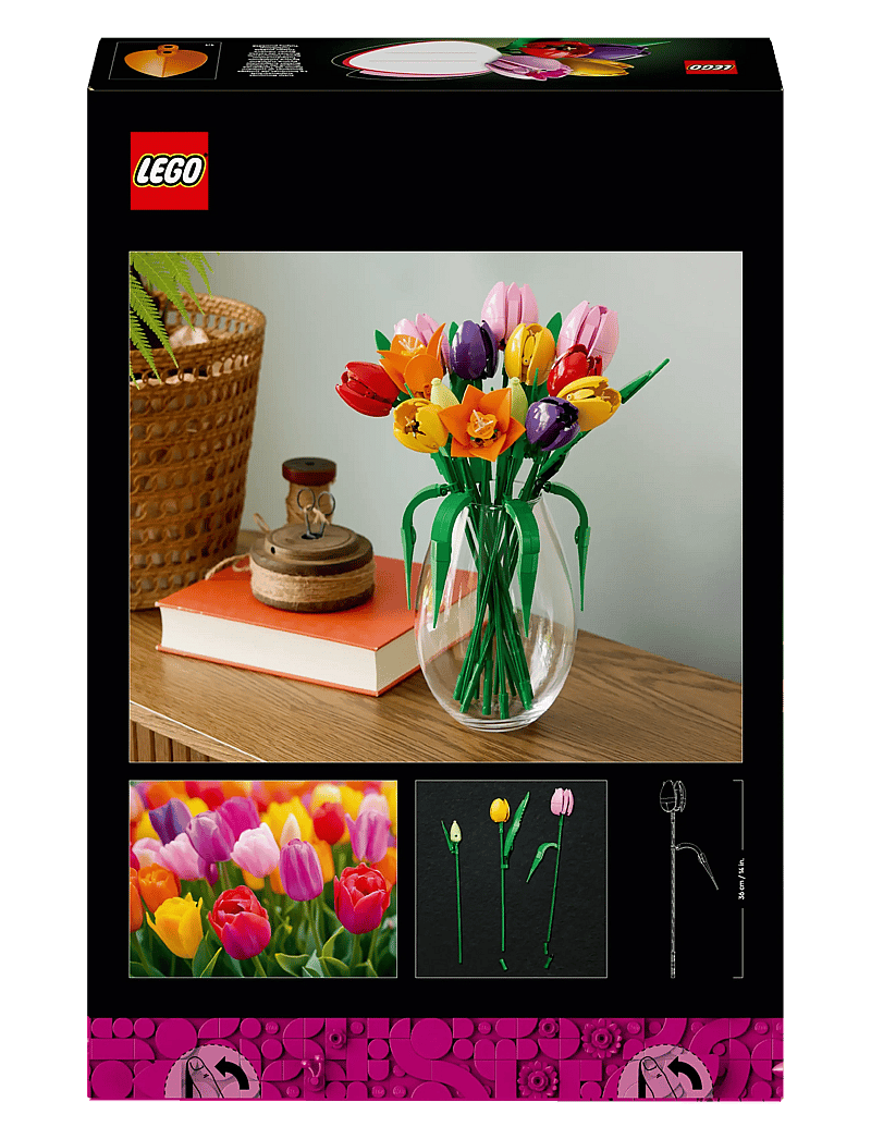 LEGO - Botanicals Tulip Bouquet Flower Decor 11501 - lego botanical collection - multi - 5