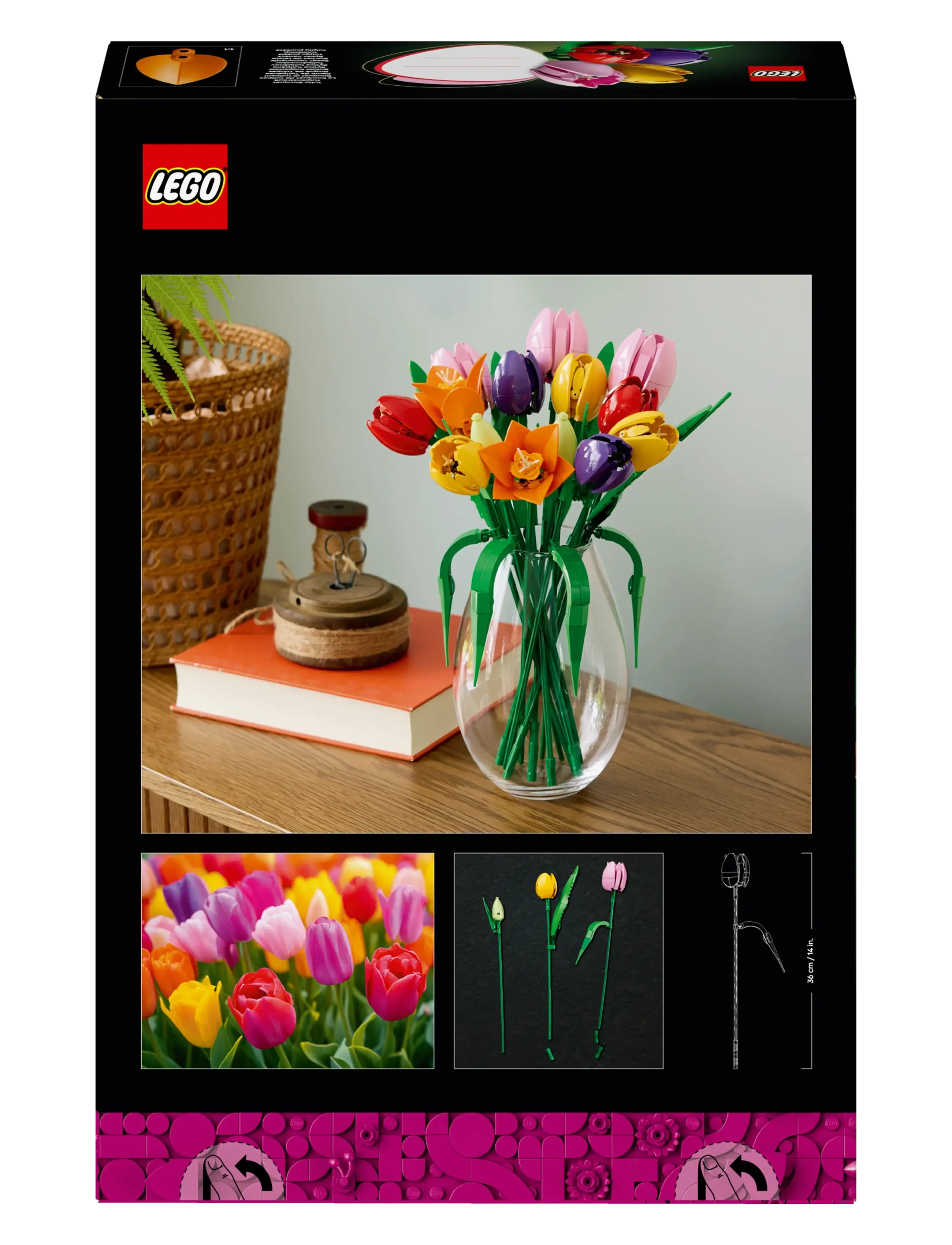 LEGO - Botanicals Tulip Bouquet Flower Decor 11501 - lego botanical collection - multi - 5