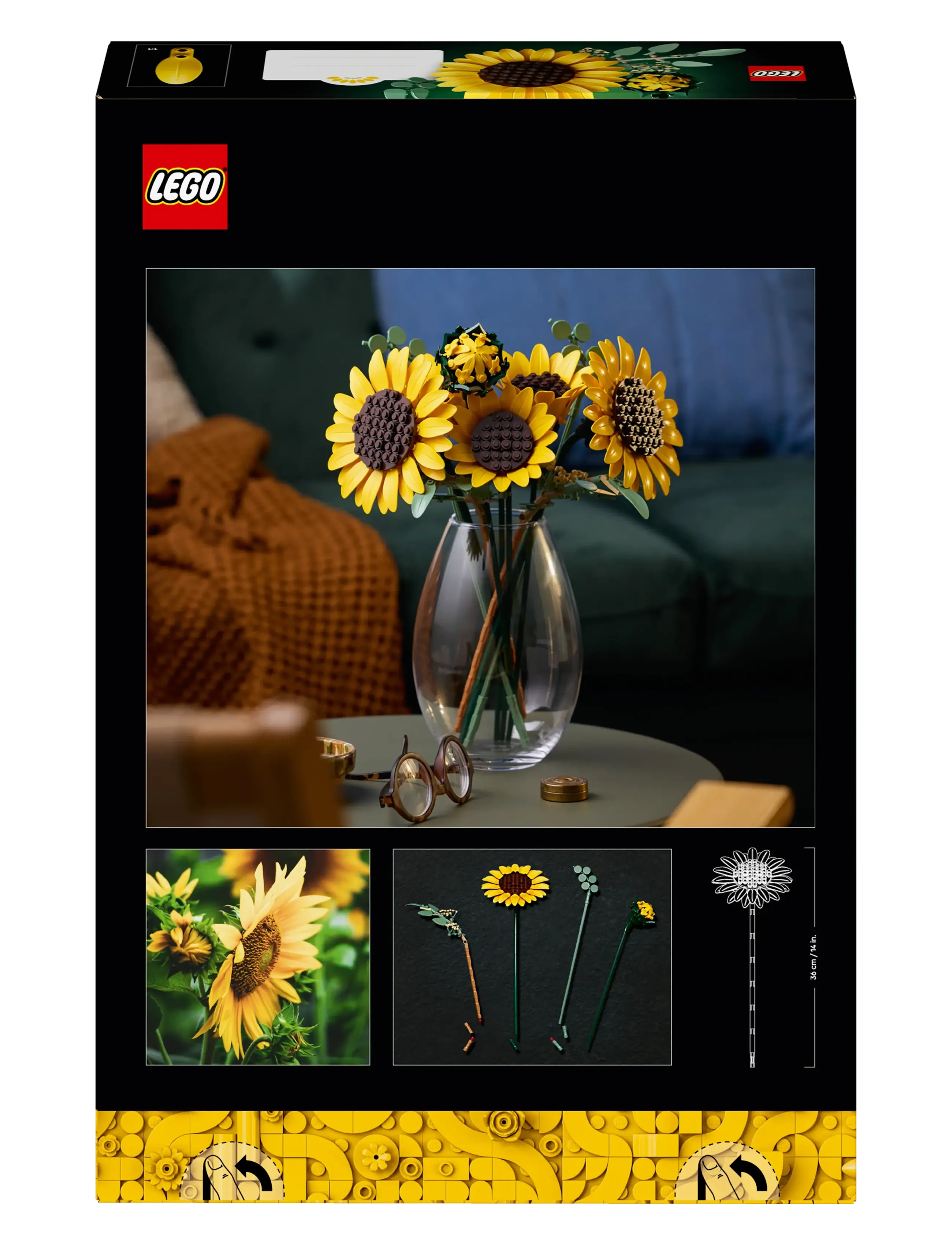 LEGO - Botanicals Sunflower Bouquet Flower Decor 11502 - lego botanical collection - multi - 5