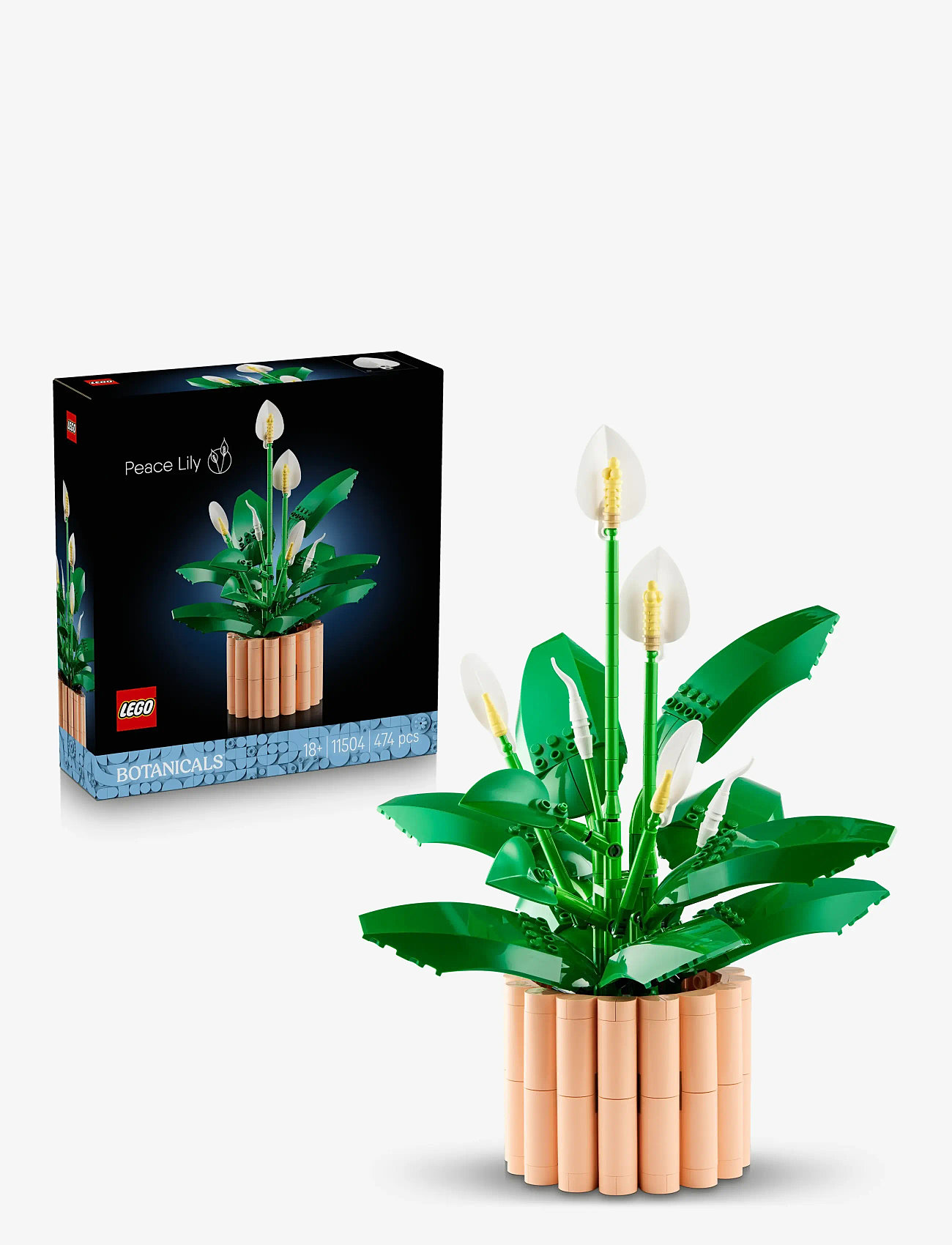 LEGO - Botanicals Peace Lily Flower Decor 11504 - lego botanical collection - multi - 0